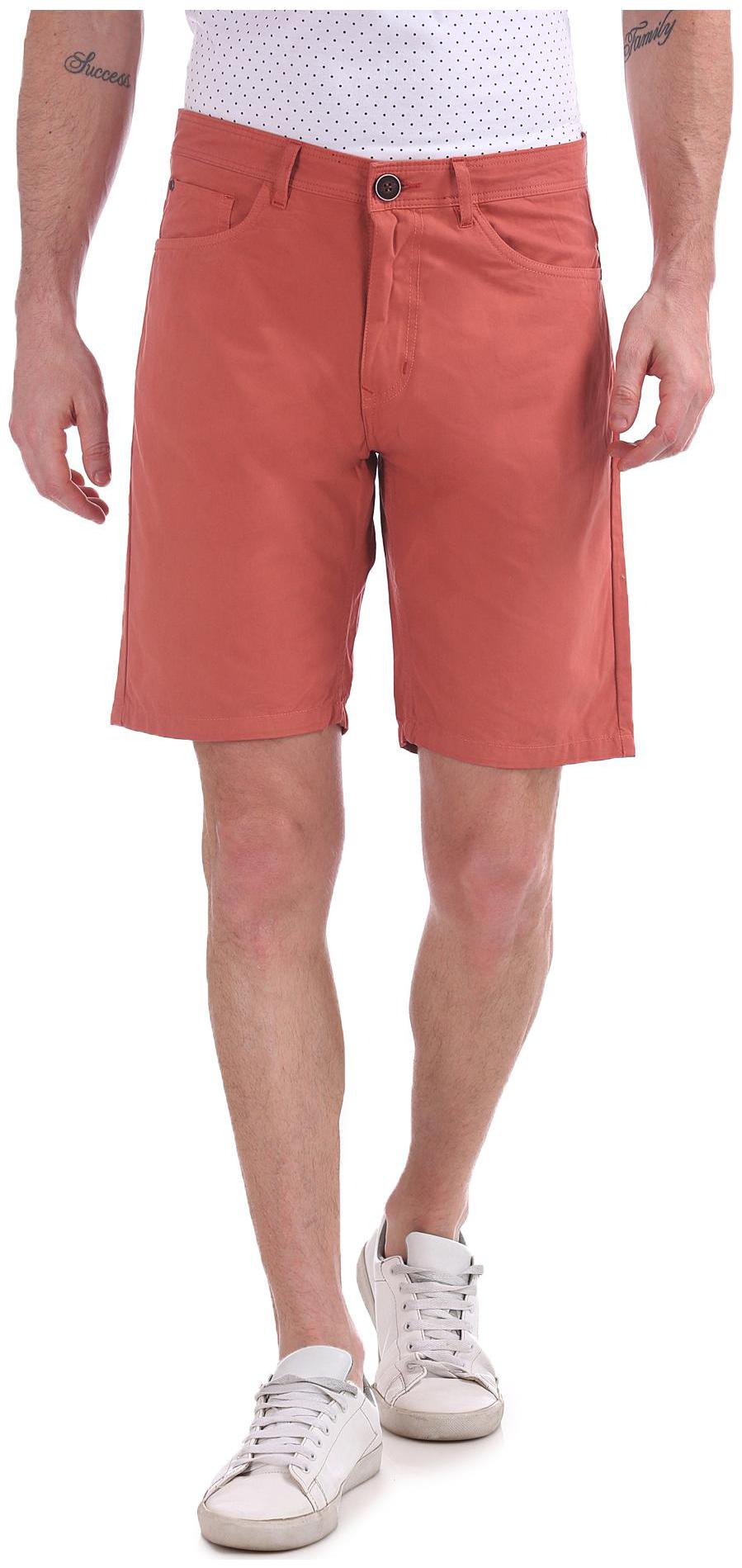 

CHEROKEE Men Red Slim Fit Regular Shorts
