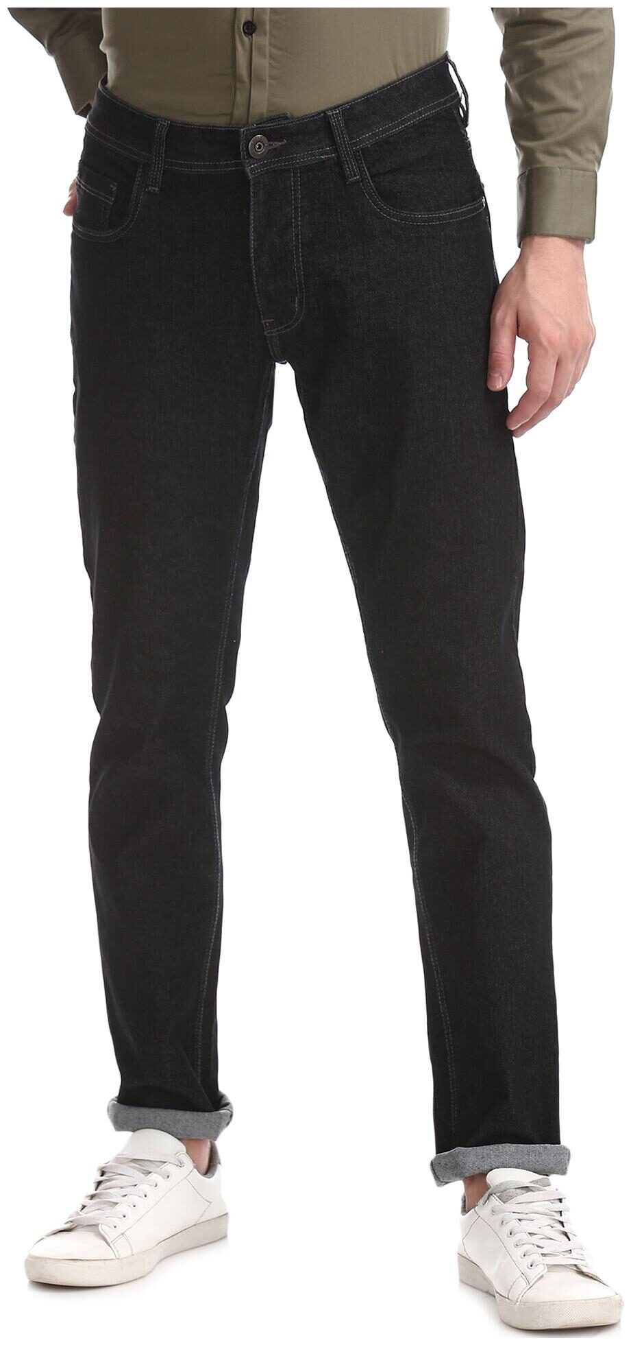 

CHEROKEE Men Black Slim Fit Jeans
