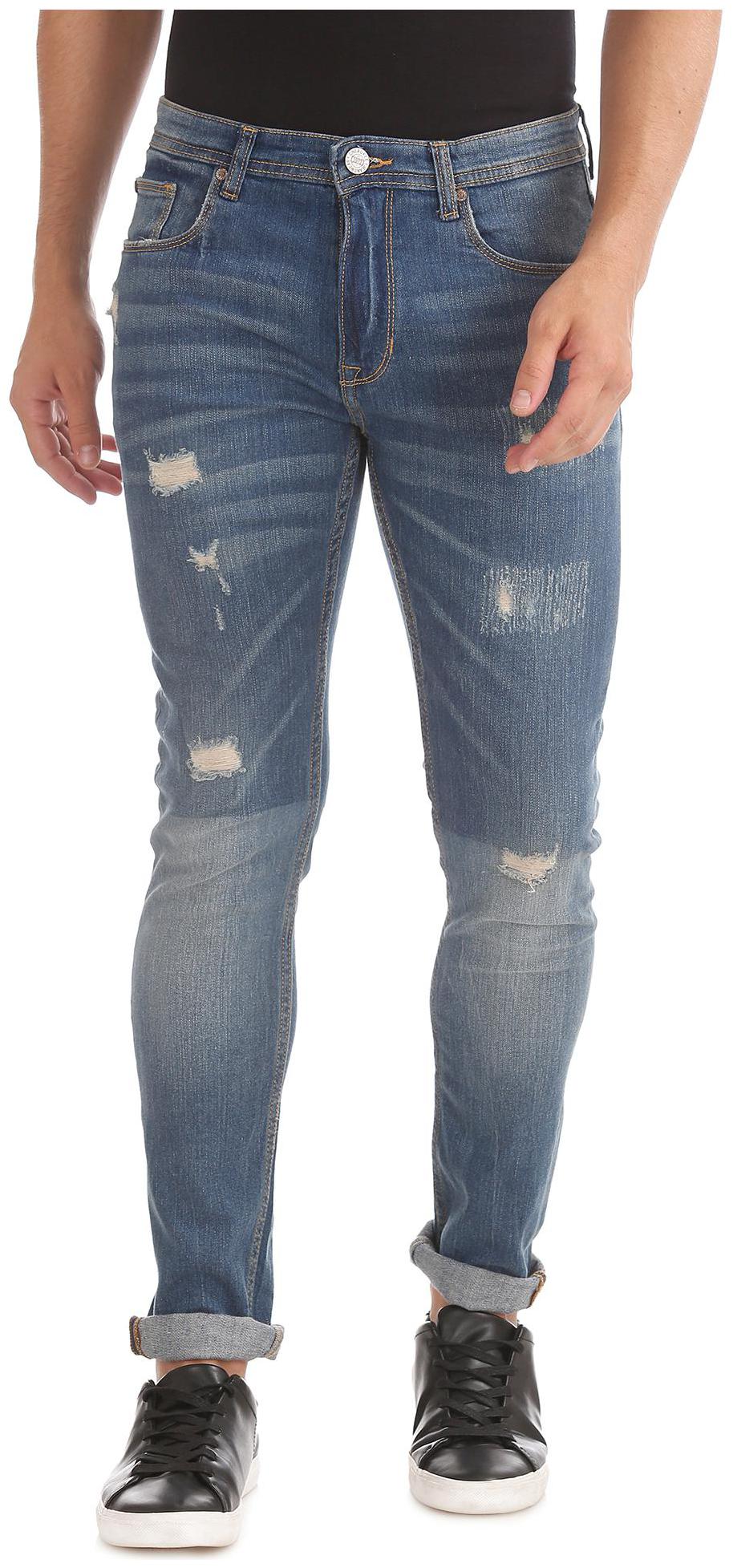 

CHEROKEE Men Blue Slim Fit Jeans