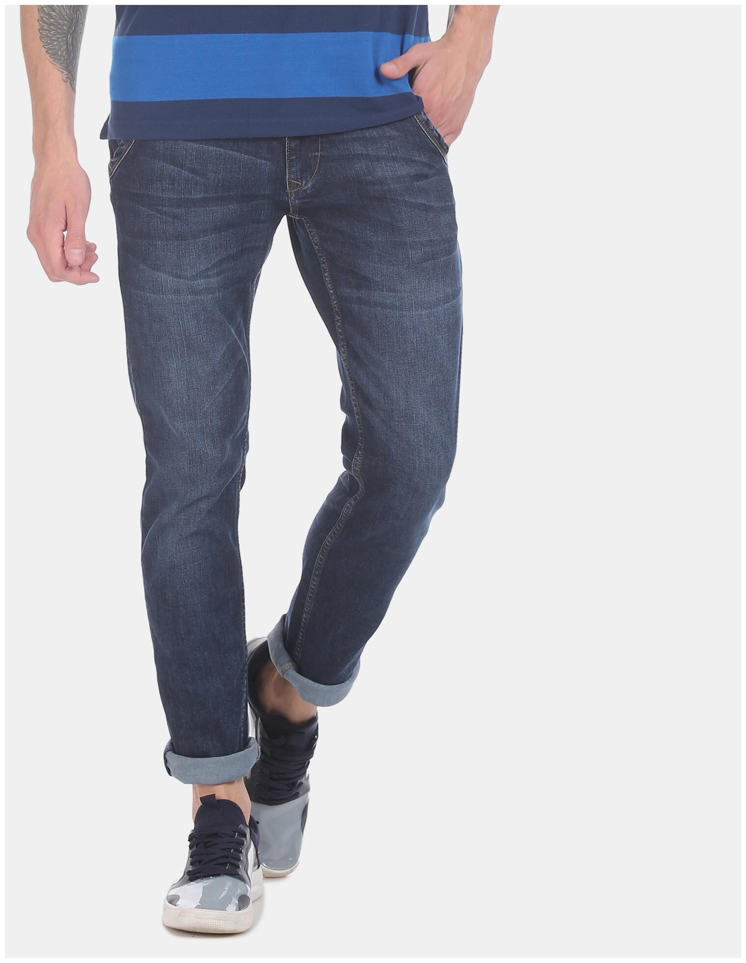 

CHEROKEE Men Blue Slim Fit Jeans