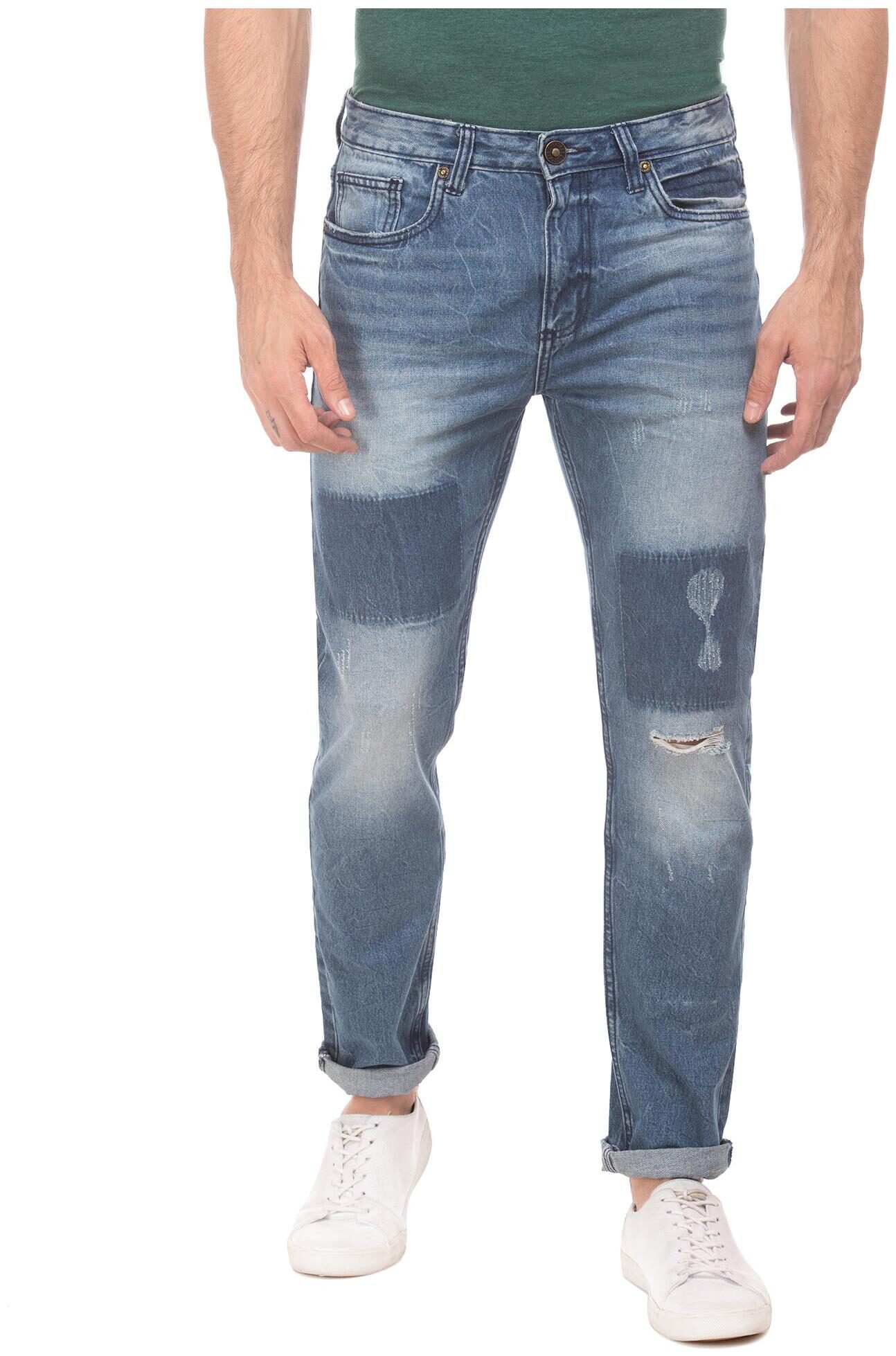 

CHEROKEE Men Blue Tapered Fit Jeans