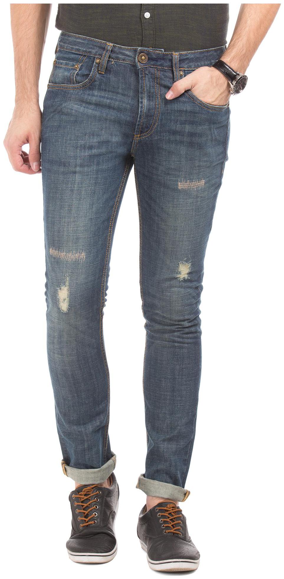 

CHEROKEE Men Blue Slim Fit Jeans