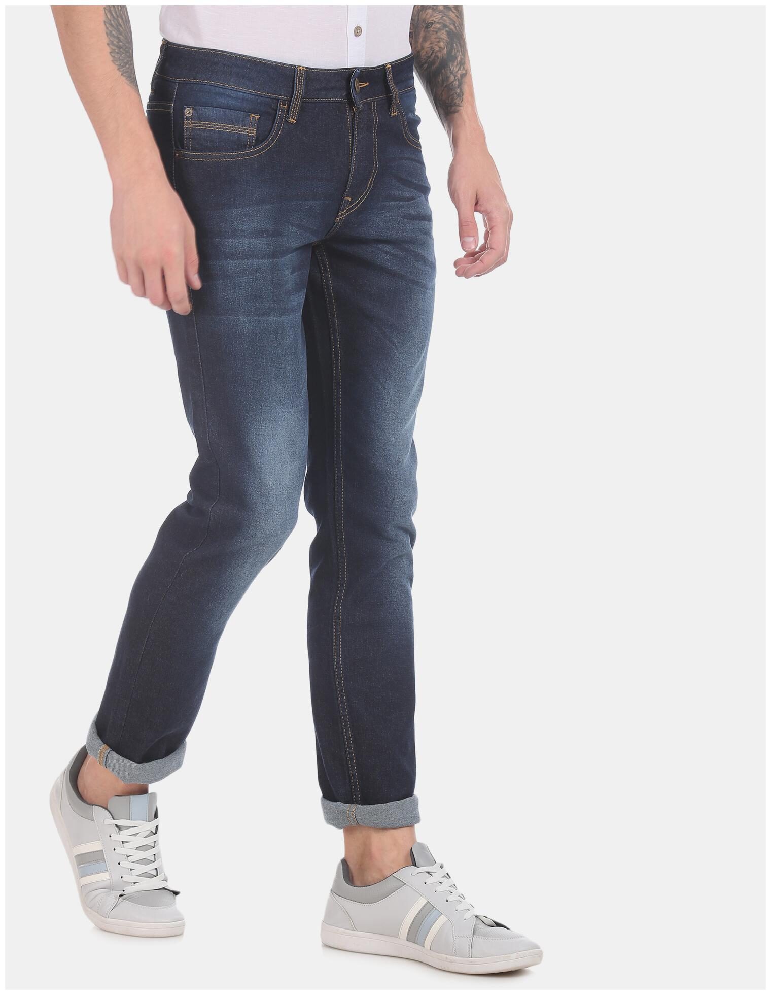 

CHEROKEE Men Blue Slim Fit Jeans