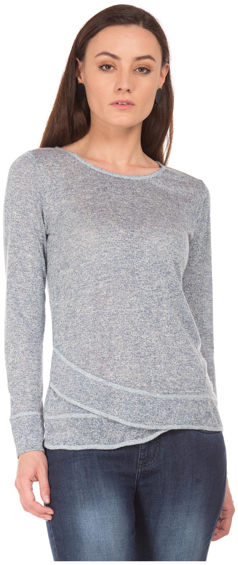 

CHEROKEE Women Self design Regular top - Blue