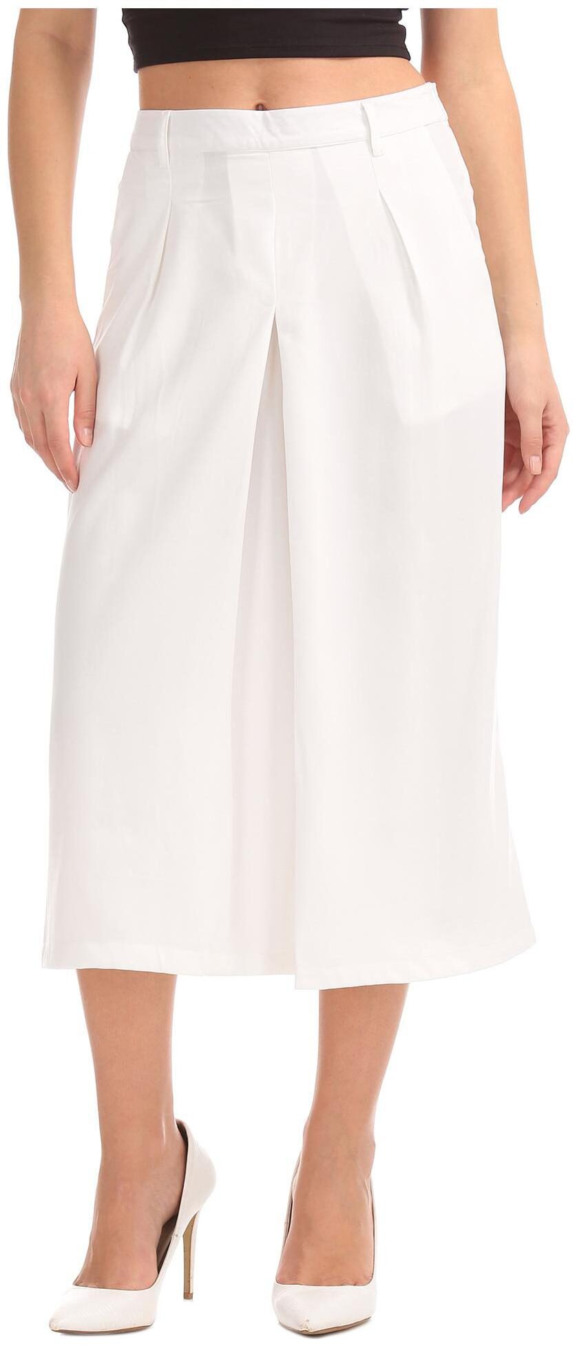 

CHEROKEE Women White Regular fit Cullotes