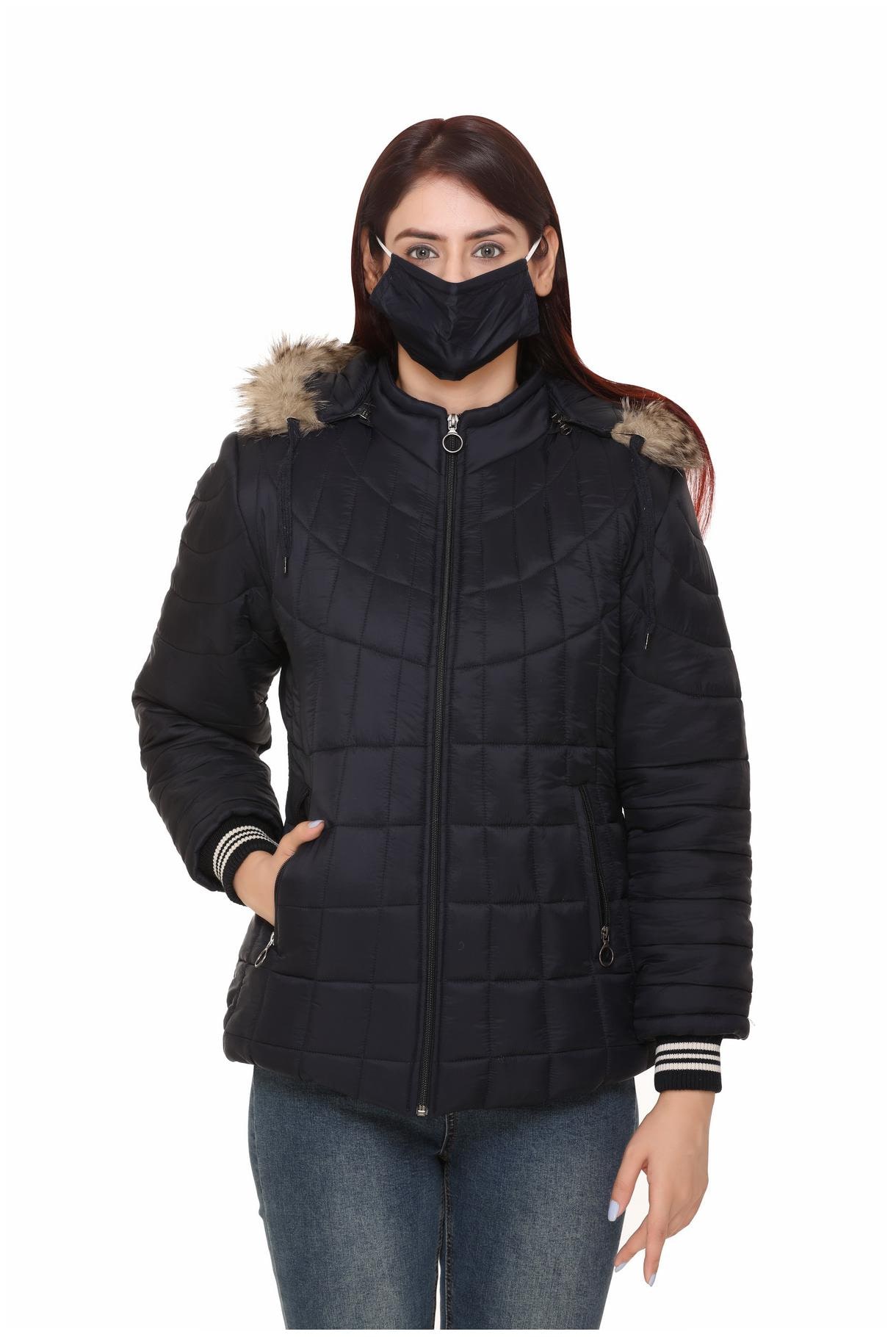 

Chill Fighter Women Solid Regular Jacket - Black