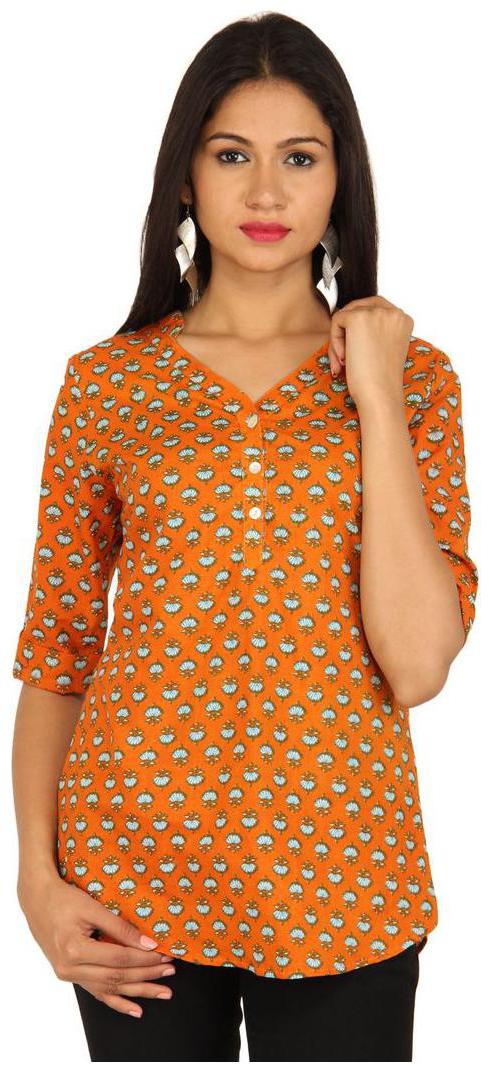 

CHINMAYA Women Geometric Regular top - Multi