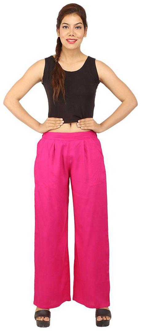 

CHINMAYA Regular Fit Women s Pink Palazzo