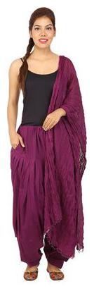 

CHINMAYA Cotton Salwar - Blue