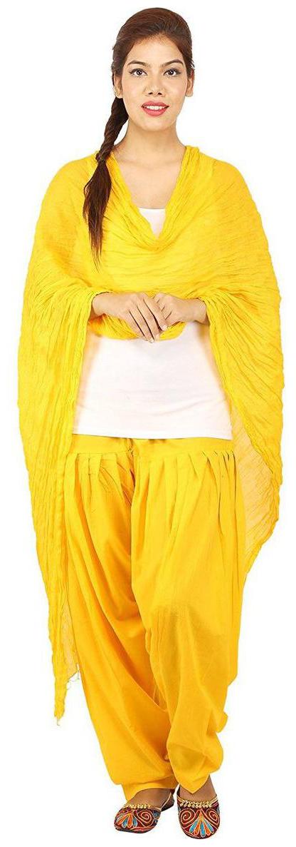 

CHINMAYA Cotton Churidar - Yellow