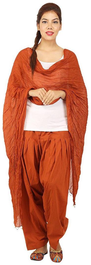 

CHINMAYA Cotton Churidar - Brown