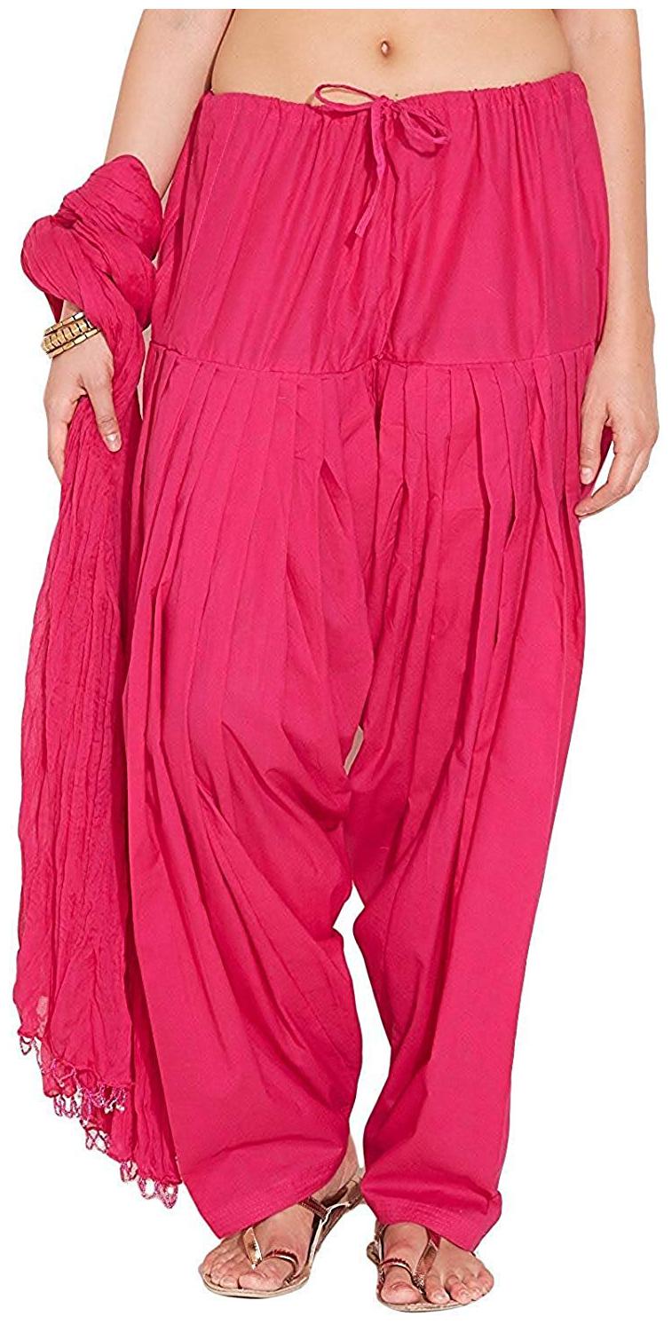 

CKE Cotton Salwar - Pink