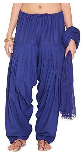 

CKE Cotton Salwar - Blue