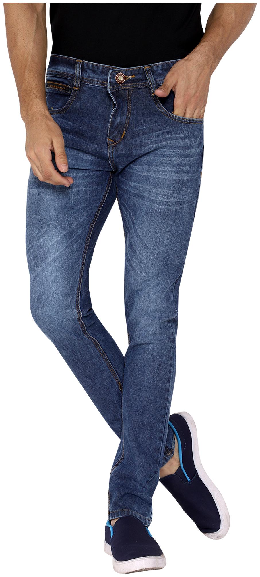 

Classic Denim Men Blue Slim Fit Jeans
