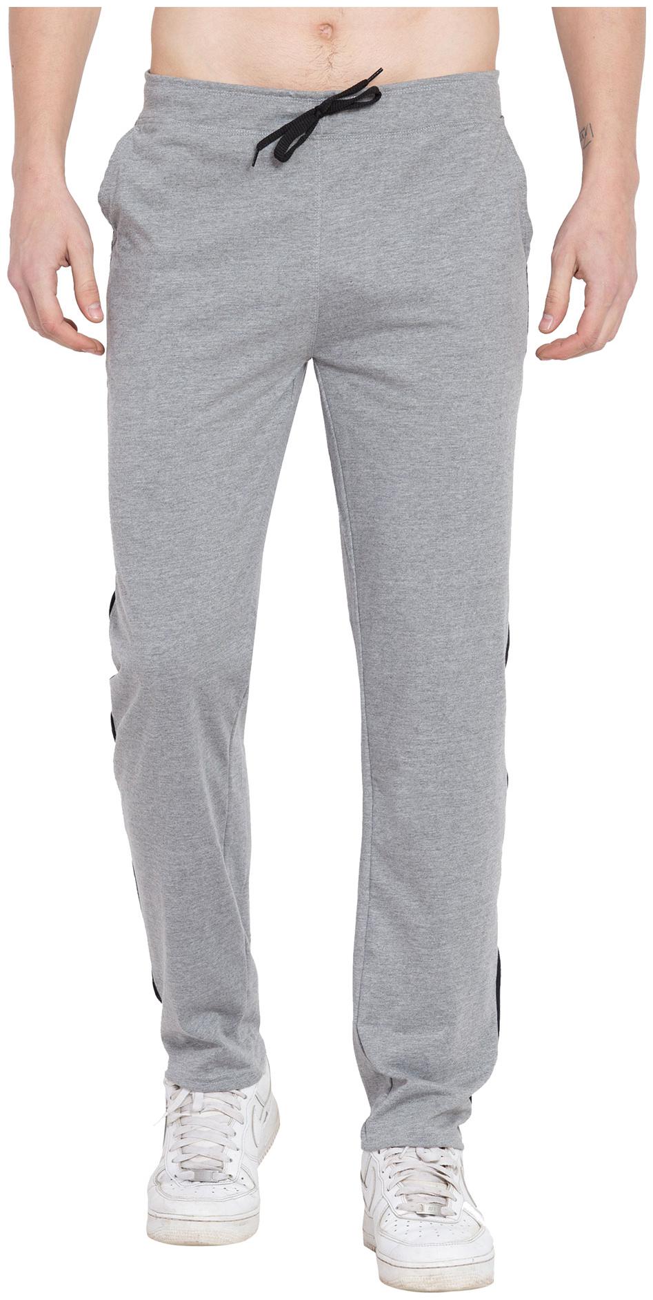 

Cliths Men Grey Solid Slim fit Track pants