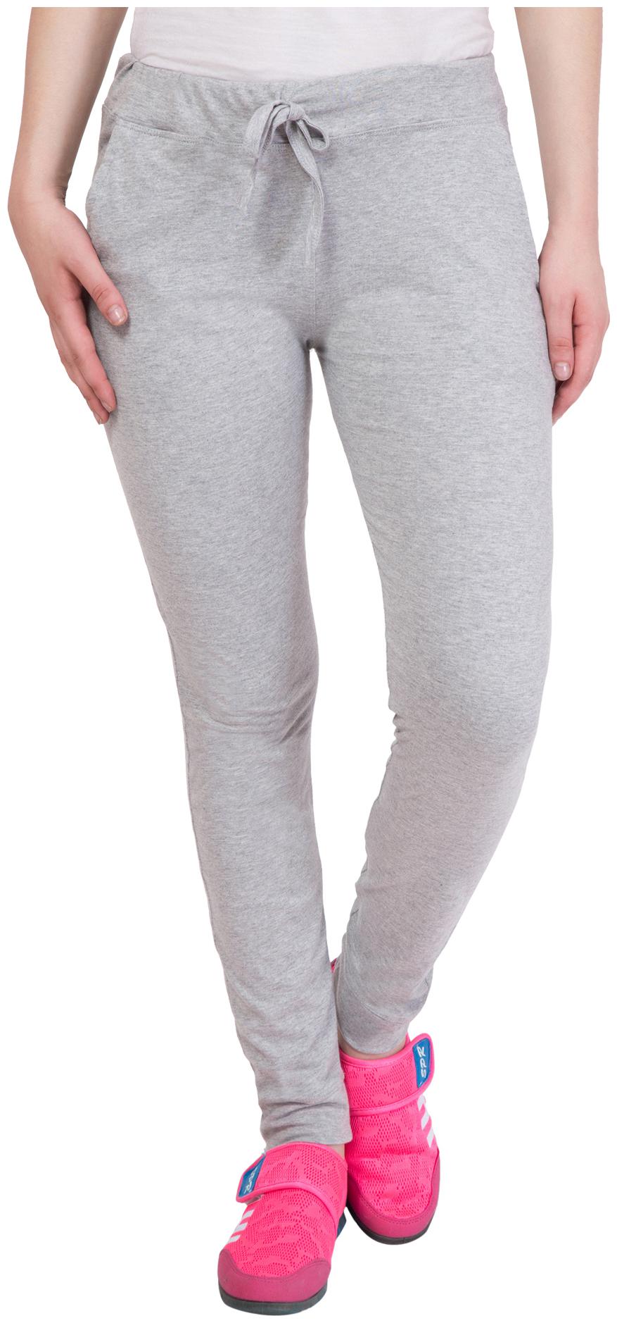 

Cliths Women Cotton Blend Solid Grey Jogger