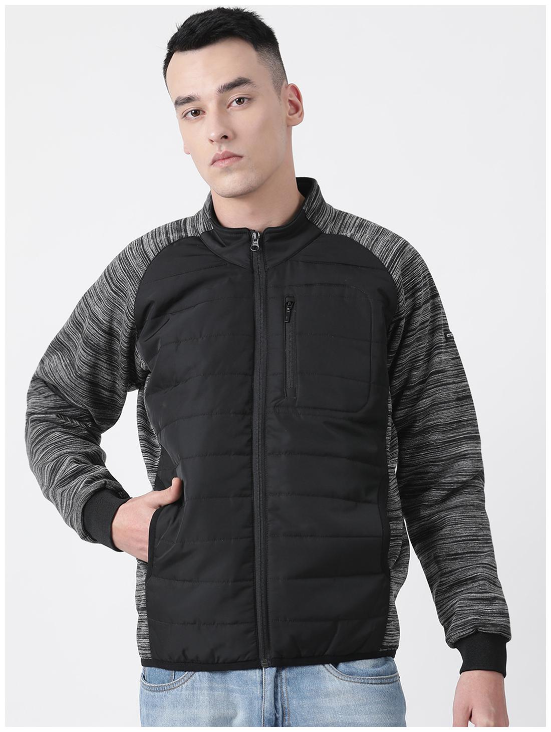 

Cloak Decker Black Solid Cotton Blend Jacket