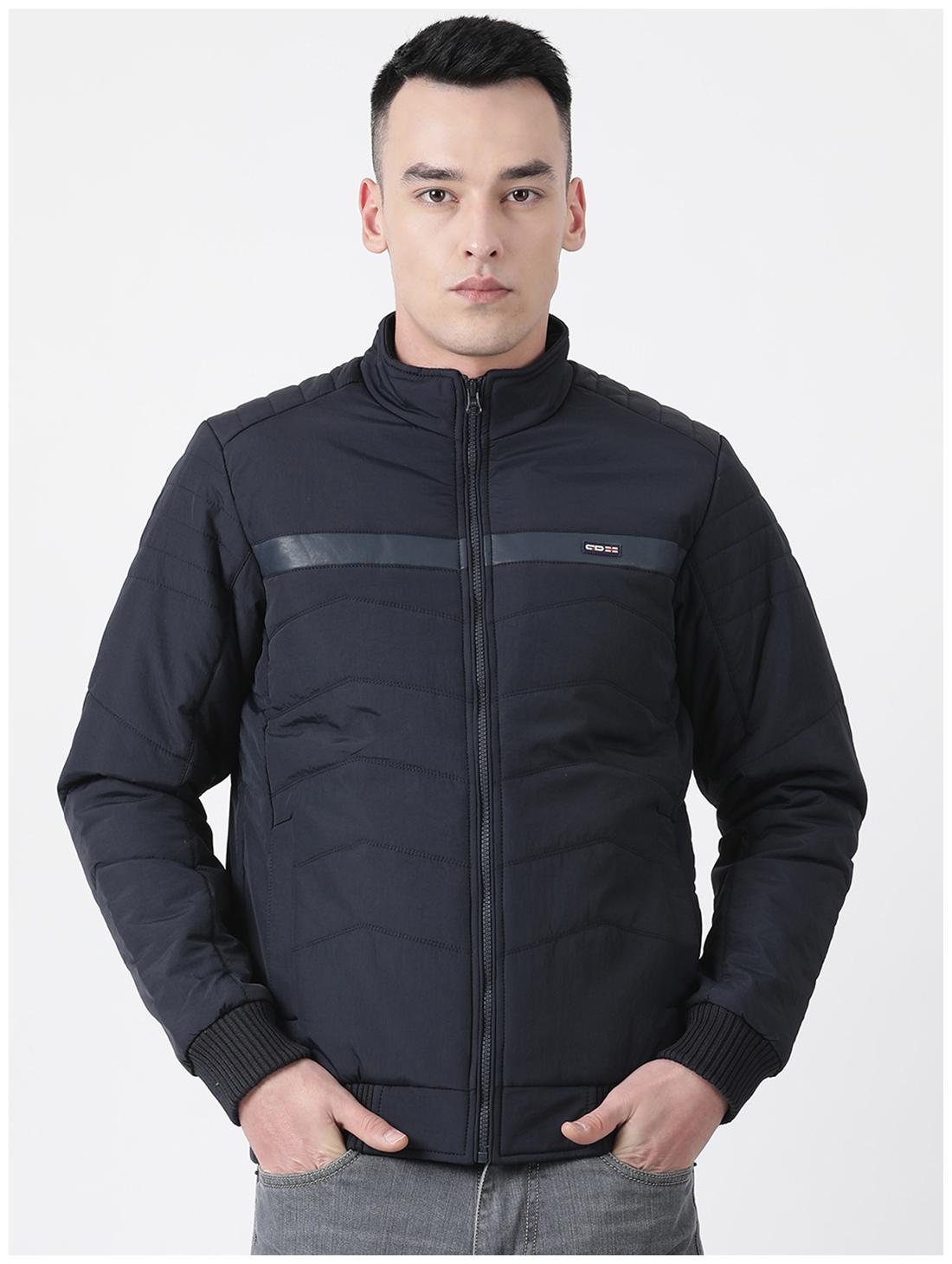 

Cloak Decker Blue Solid Cotton Blend Jacket