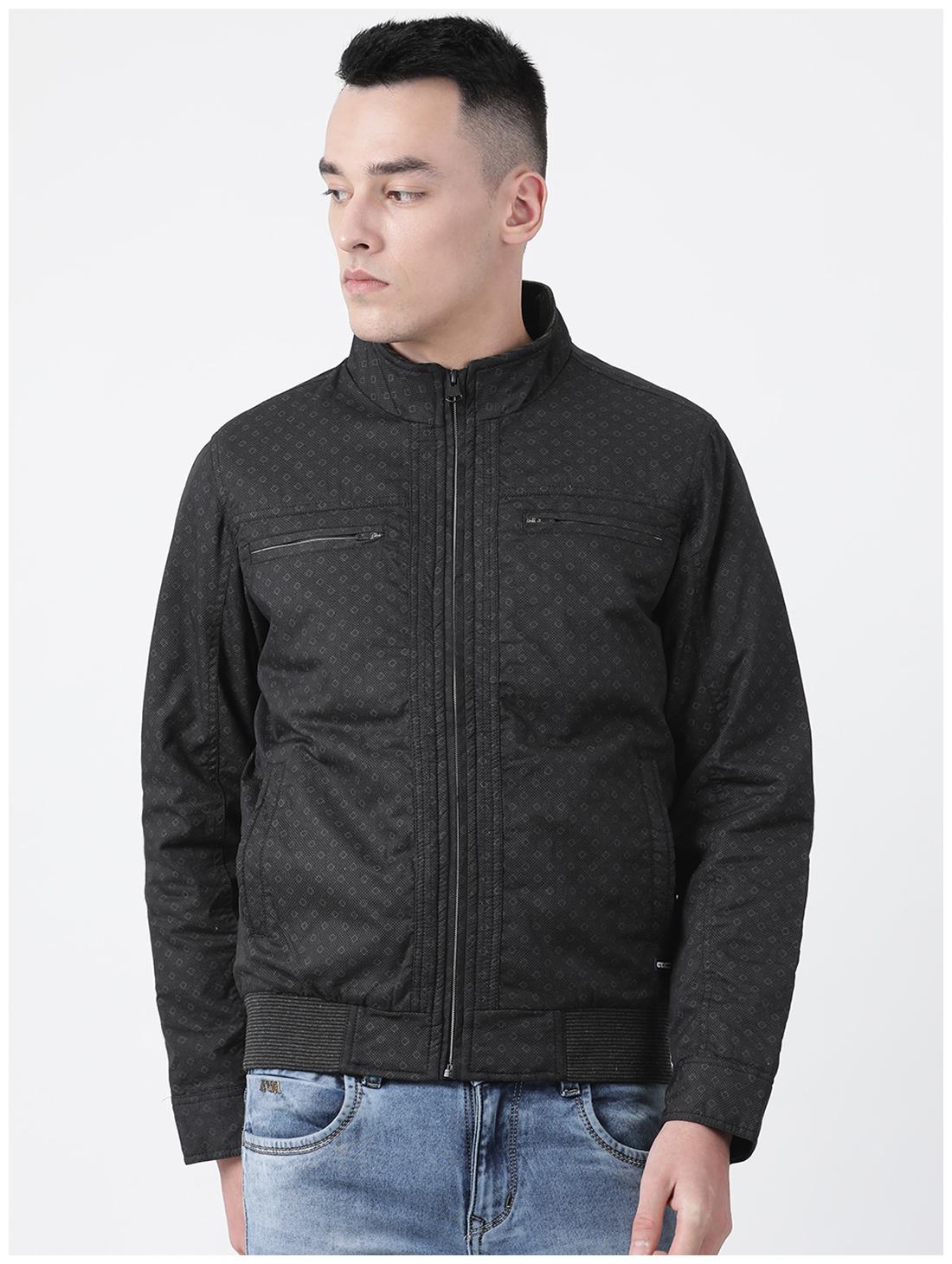 

Cloak Decker Grey Solid Cotton Blend Jacket