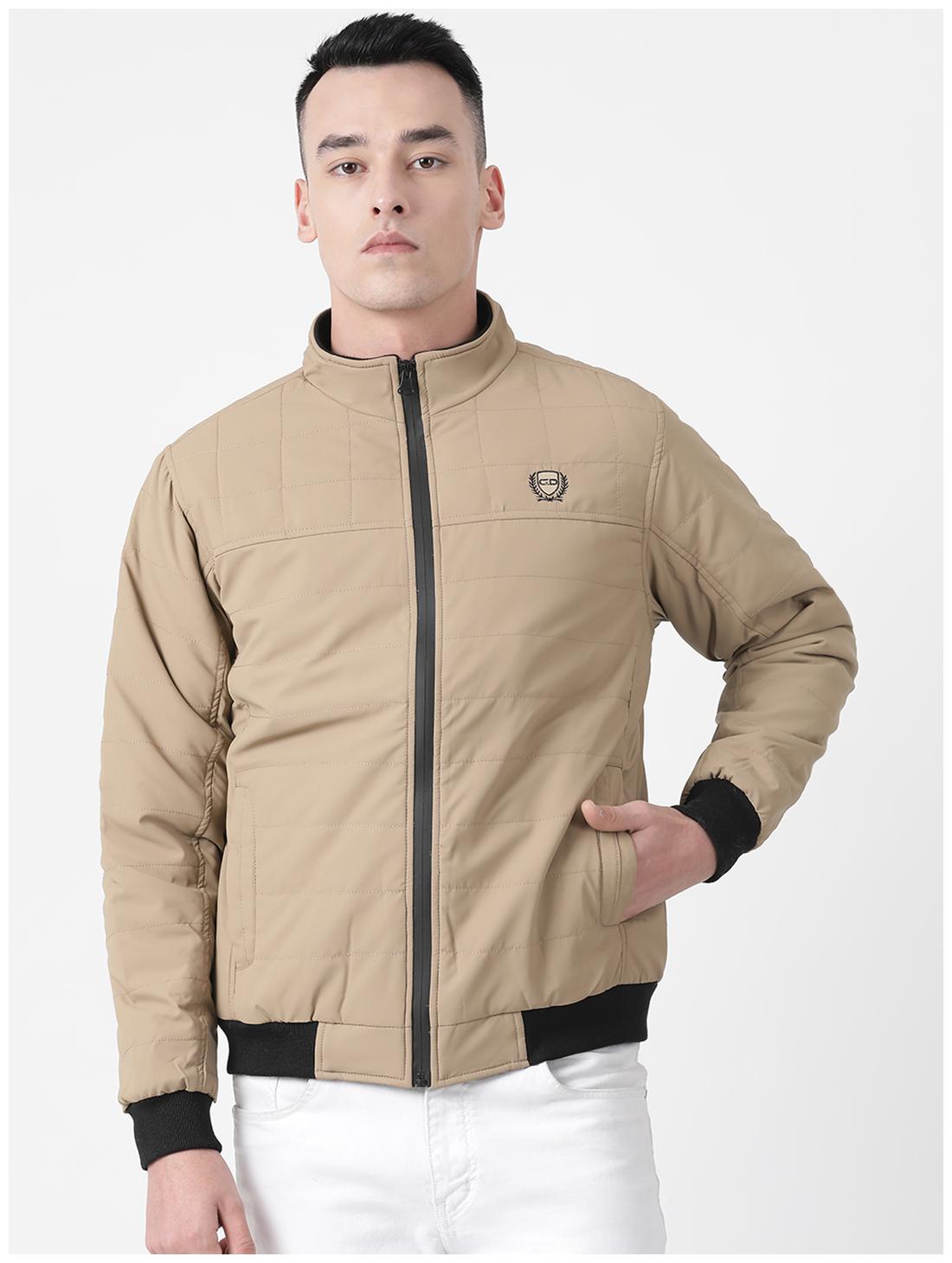

Cloak Decker Beige Solid Cotton Blend Jacket