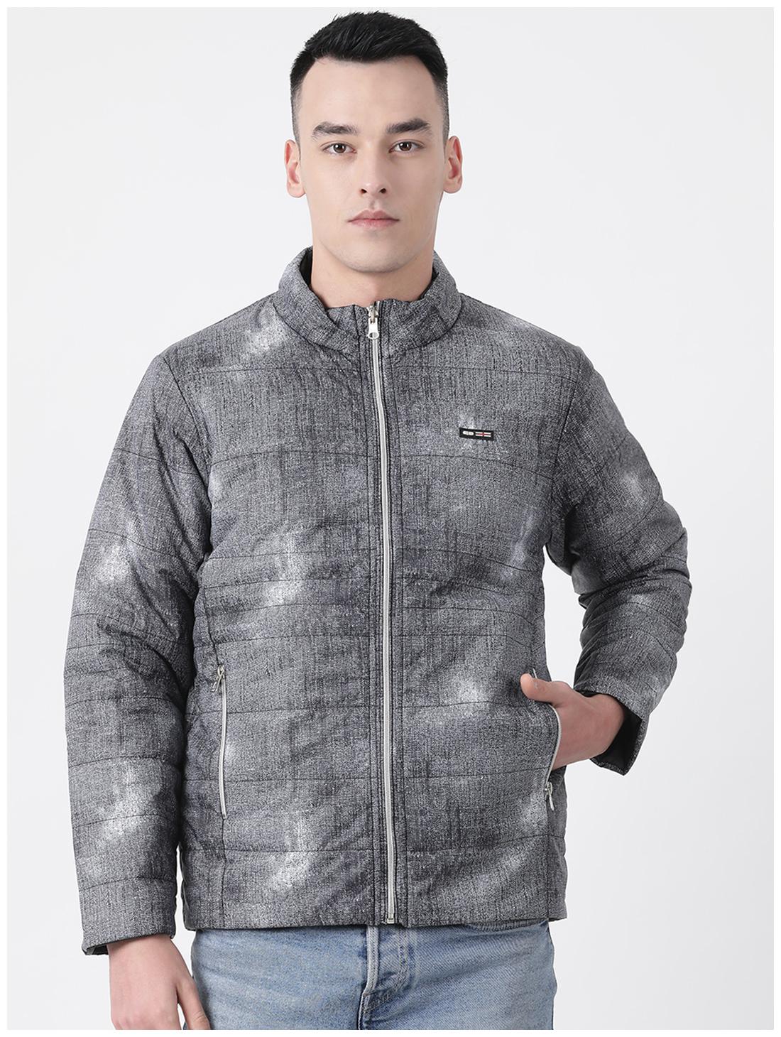 

Cloak Decker Grey Solid Cotton Blend Jacket