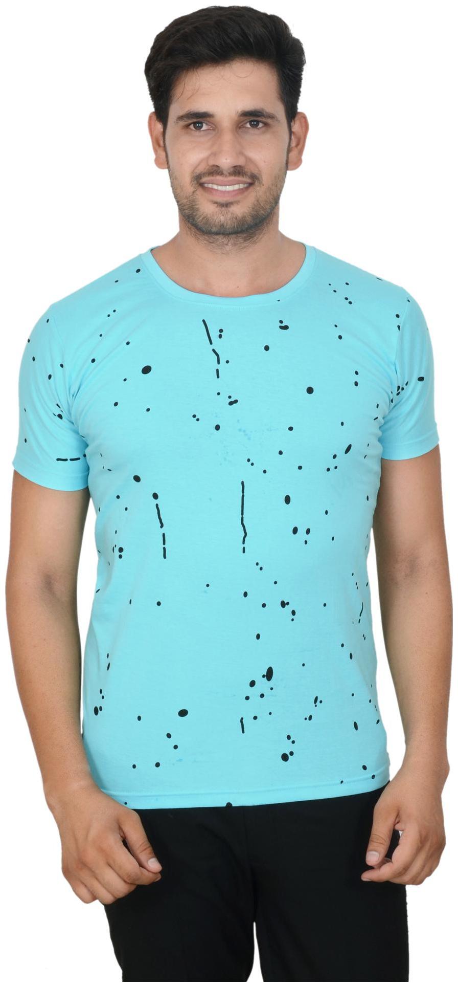 

Clodz Half Sleeves Round Neck Cotton Printed T-Shirt For Men