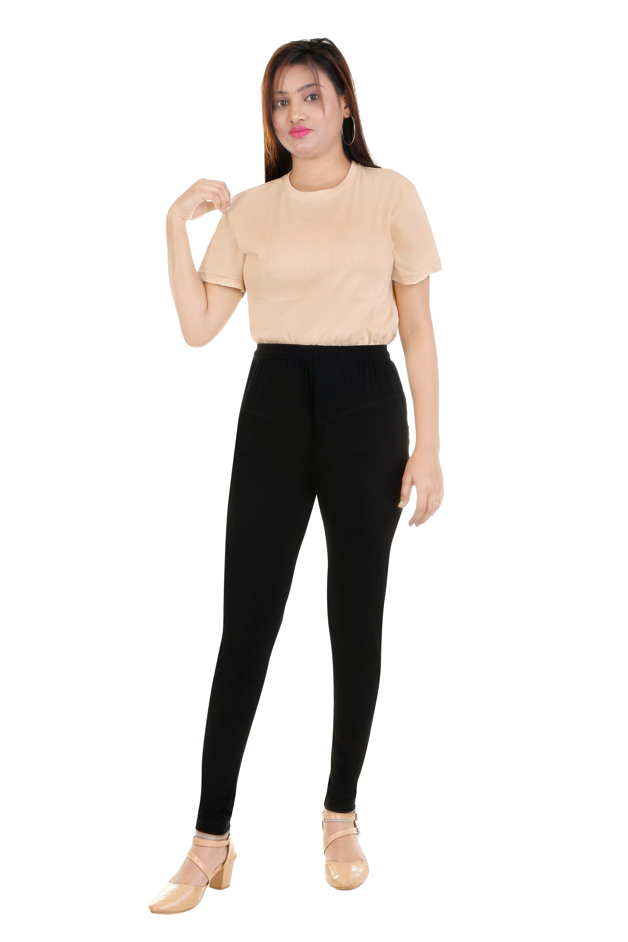

Cloth Hut Women Full Length Solid Leggings