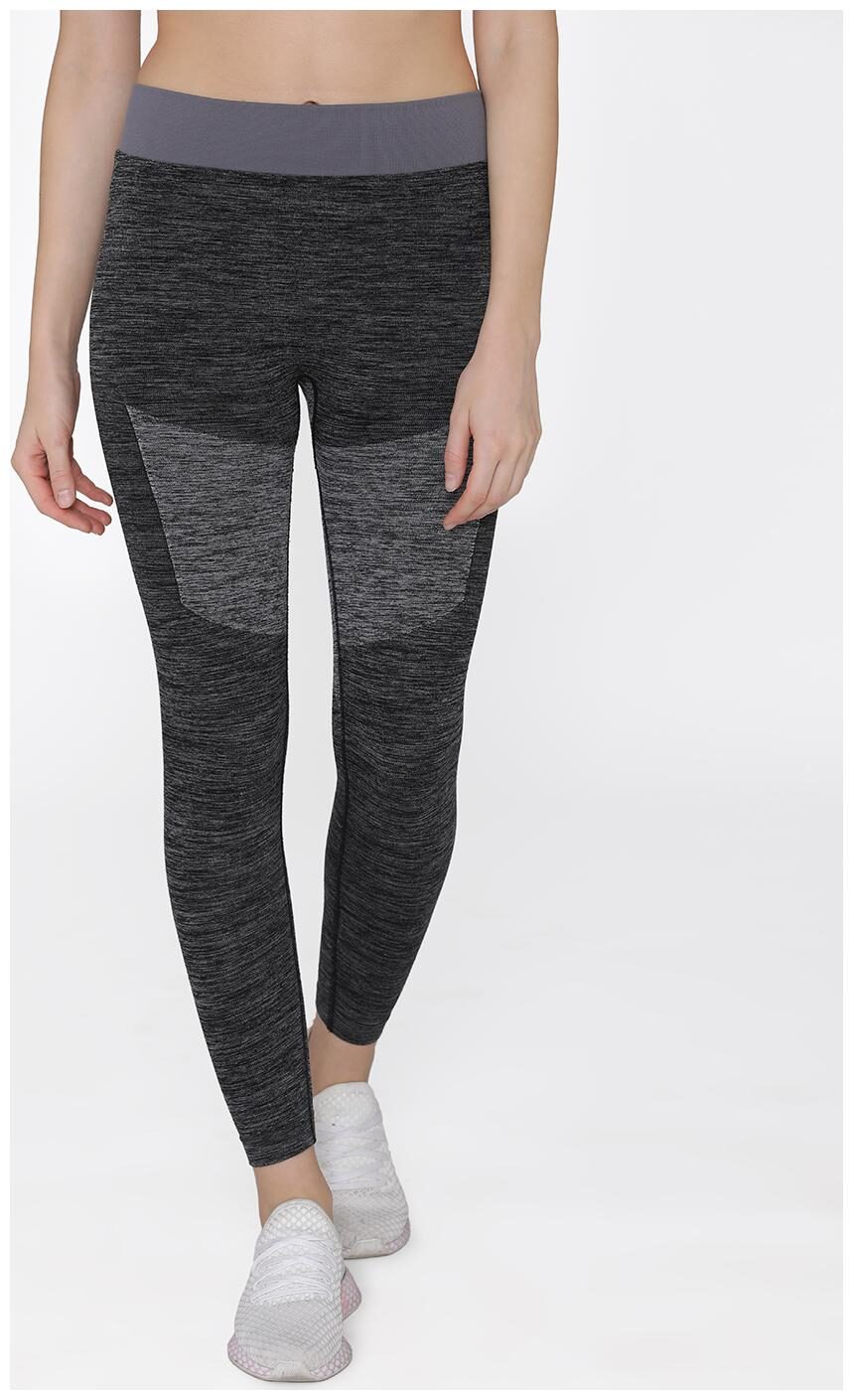 

Clovia Solid Tights - Grey