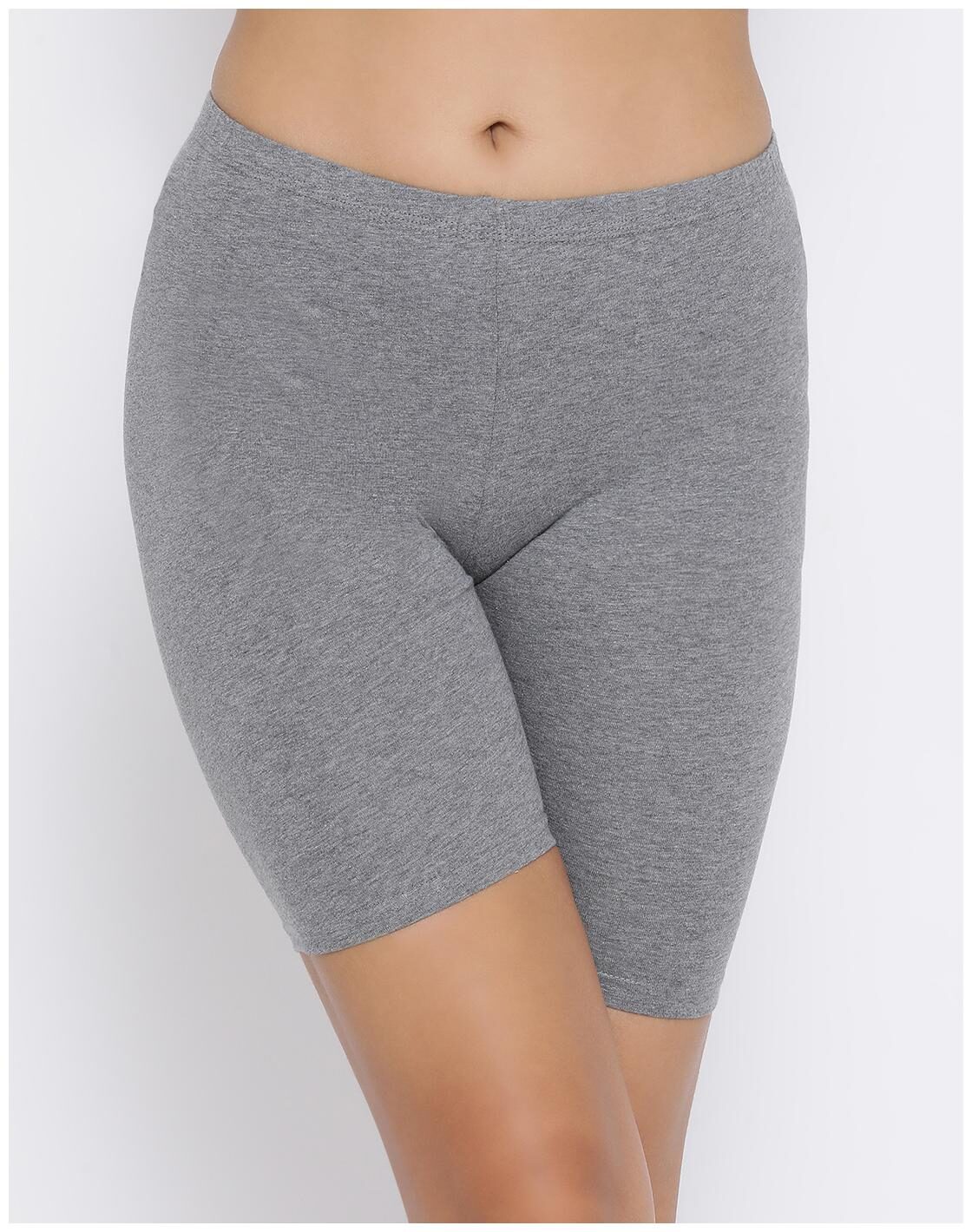 

Clovia Women Solid Regular shorts - Grey