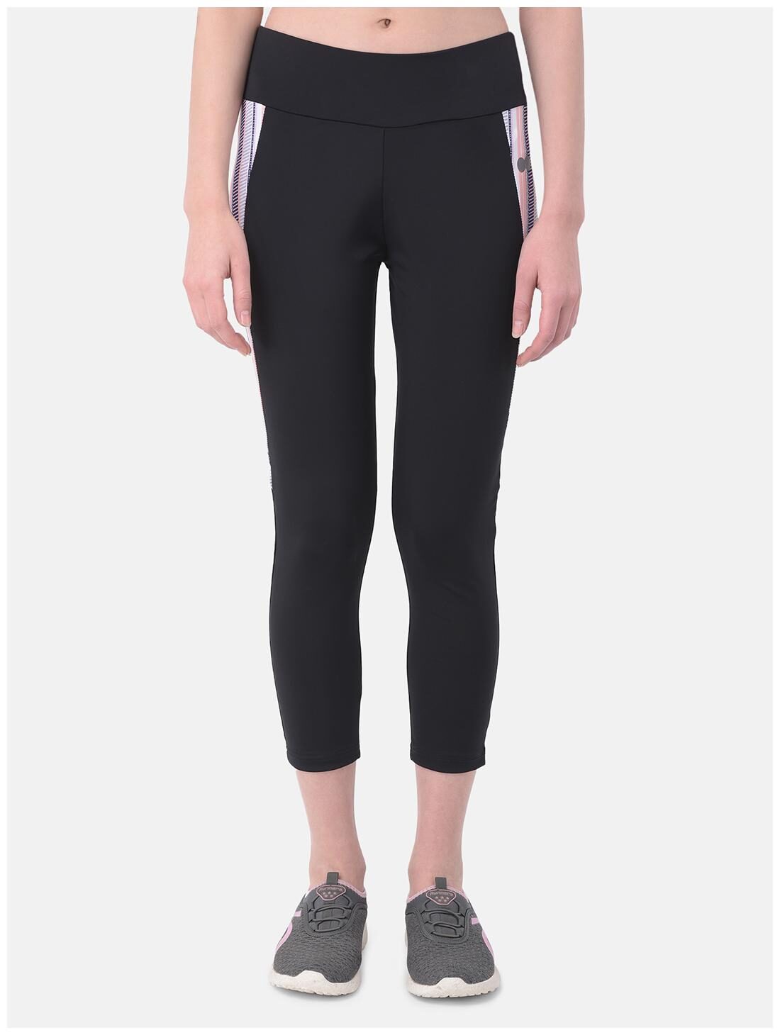 

Clovia Solid Tights - Black