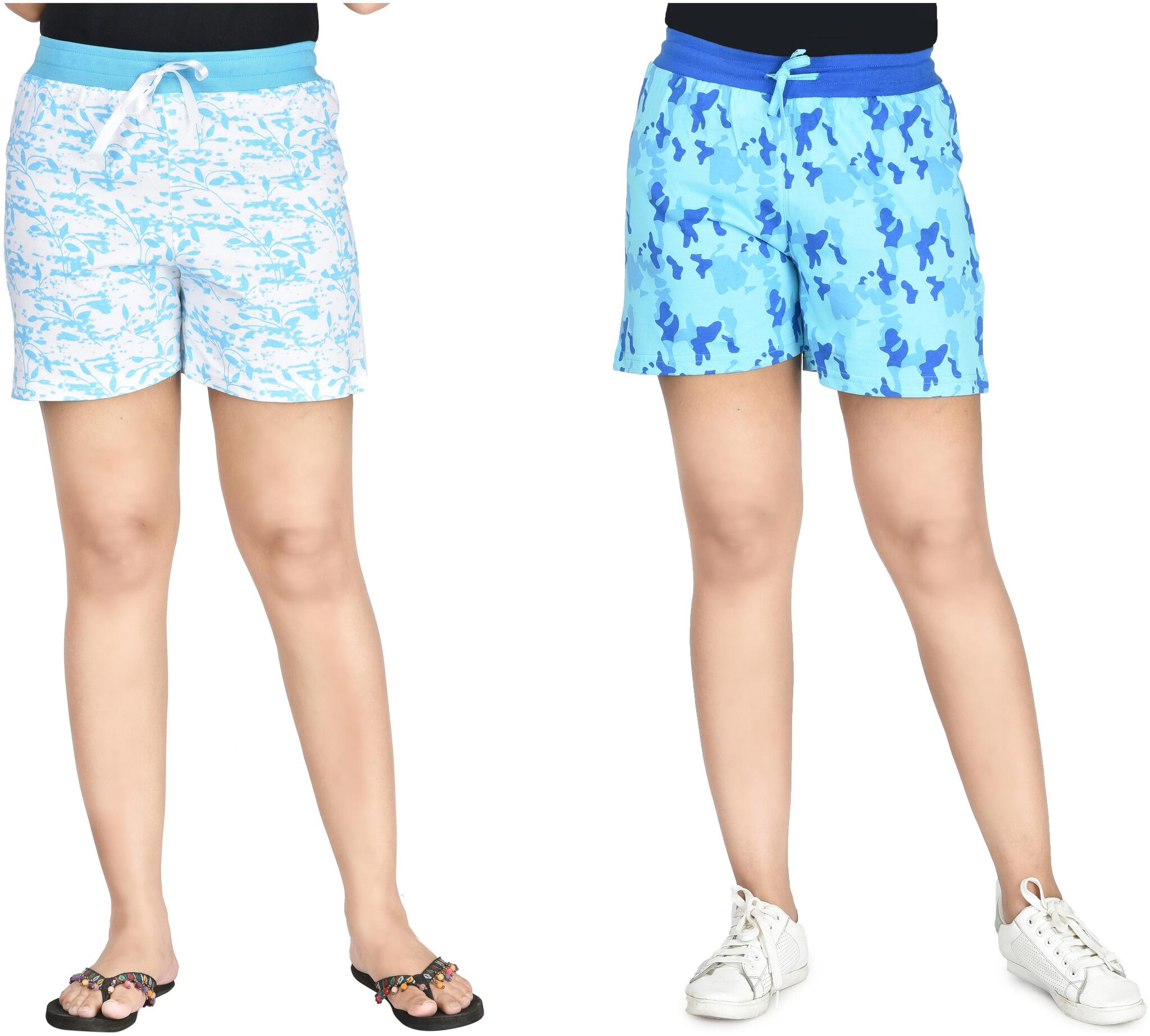 

CLUB A9 Women Printed Regular shorts - Assorted