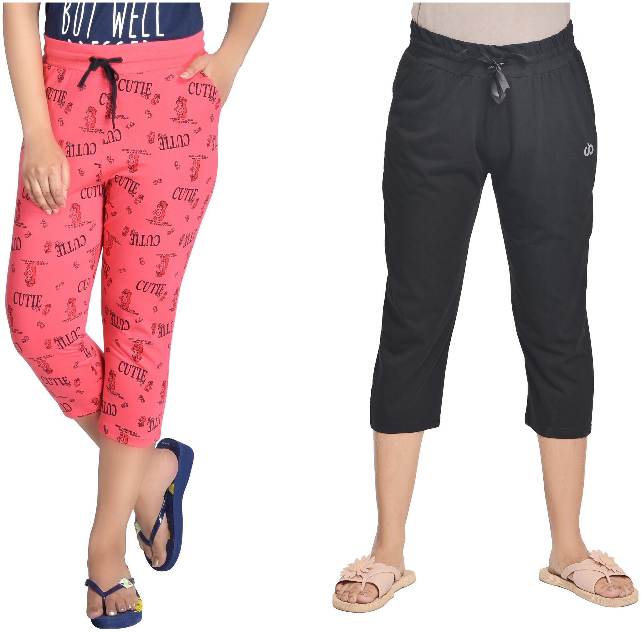 

CLUB A9 Women Printed Regular capri - Assorted