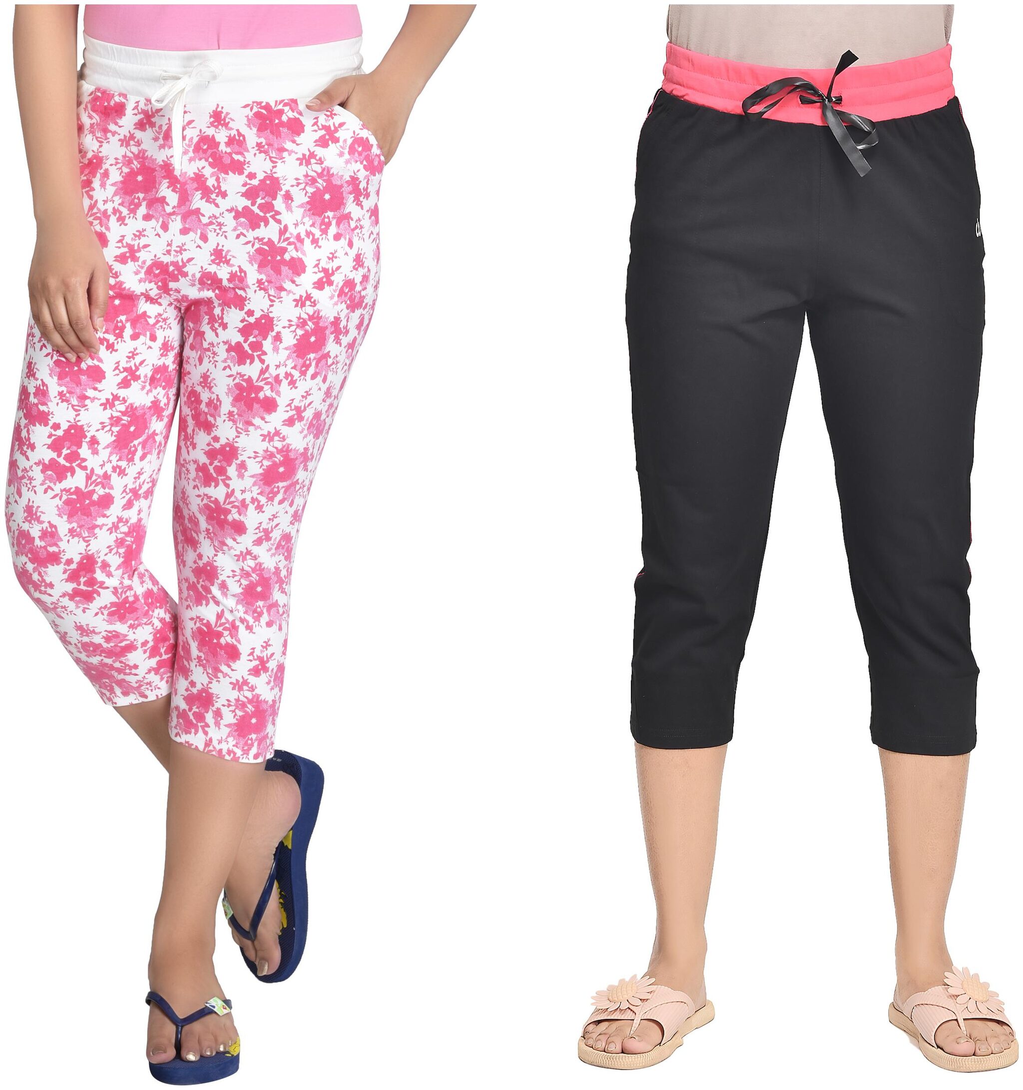 

CLUB A9 Women Floral Regular capri - Assorted