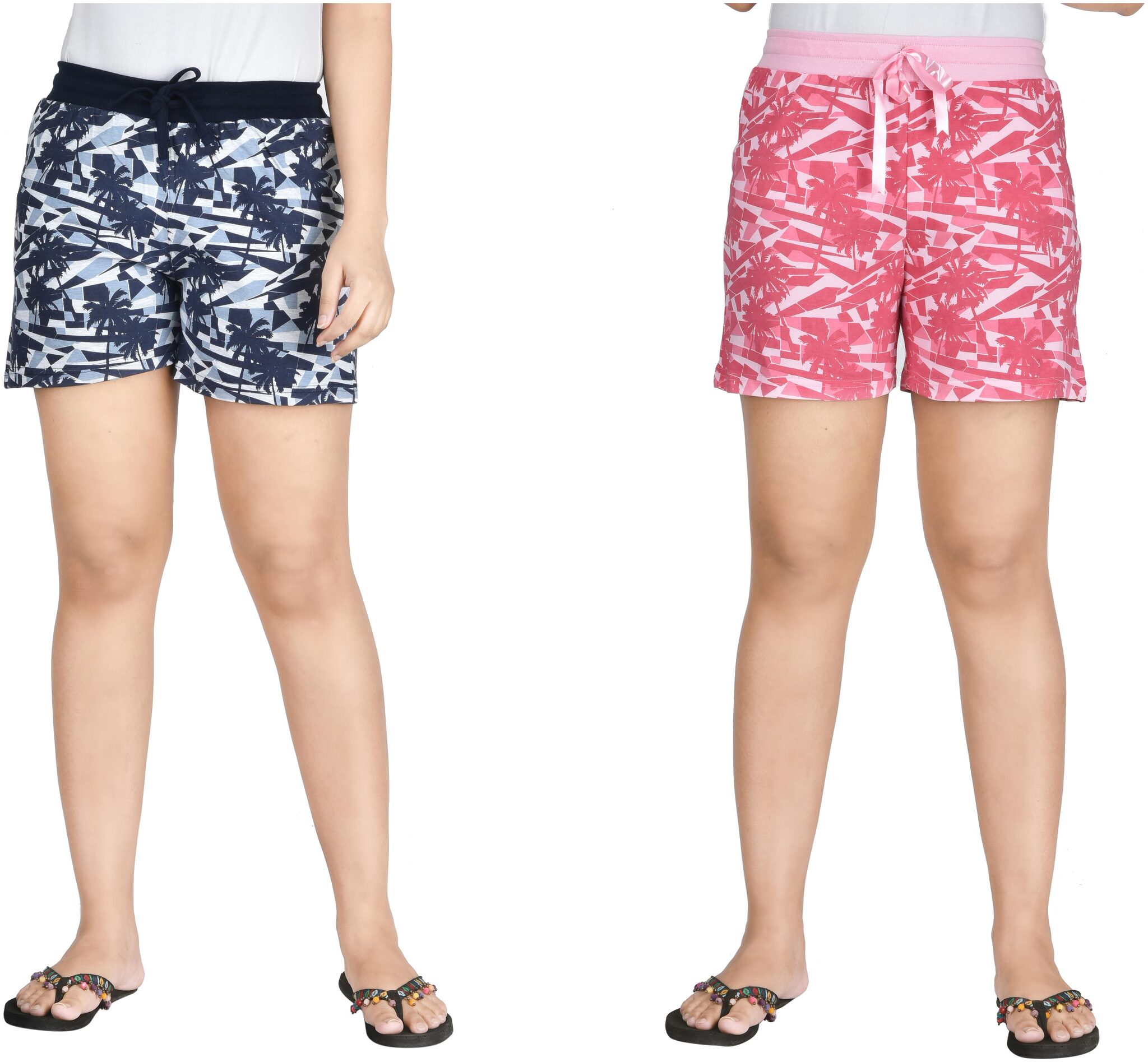 

CLUB A9 Women Printed Regular shorts - Assorted