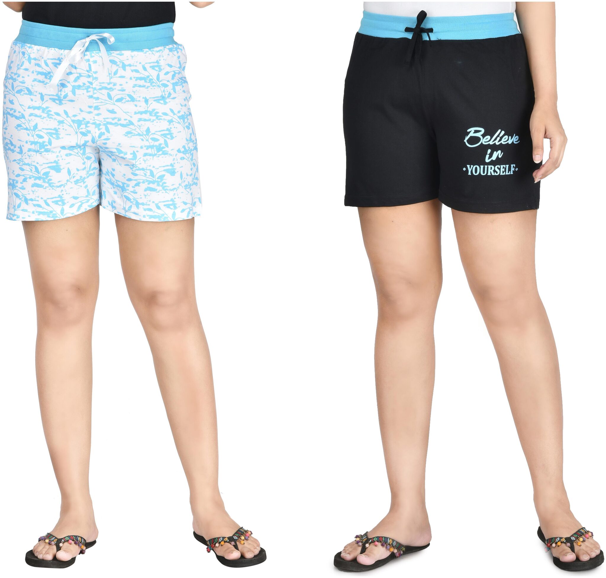 

CLUB A9 Women Printed Regular shorts - Assorted