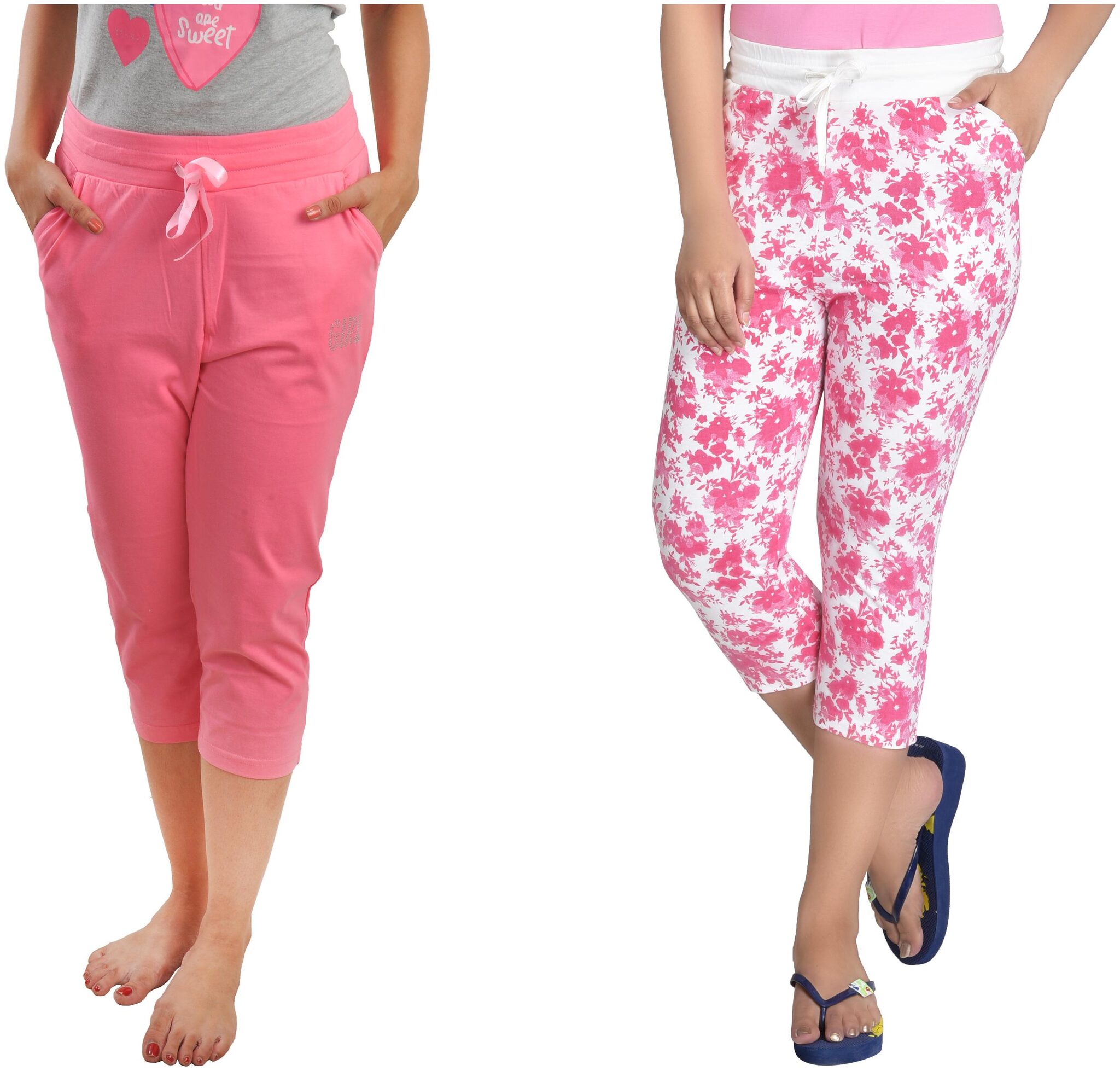 

CLUB A9 Women Floral Regular capri - Assorted