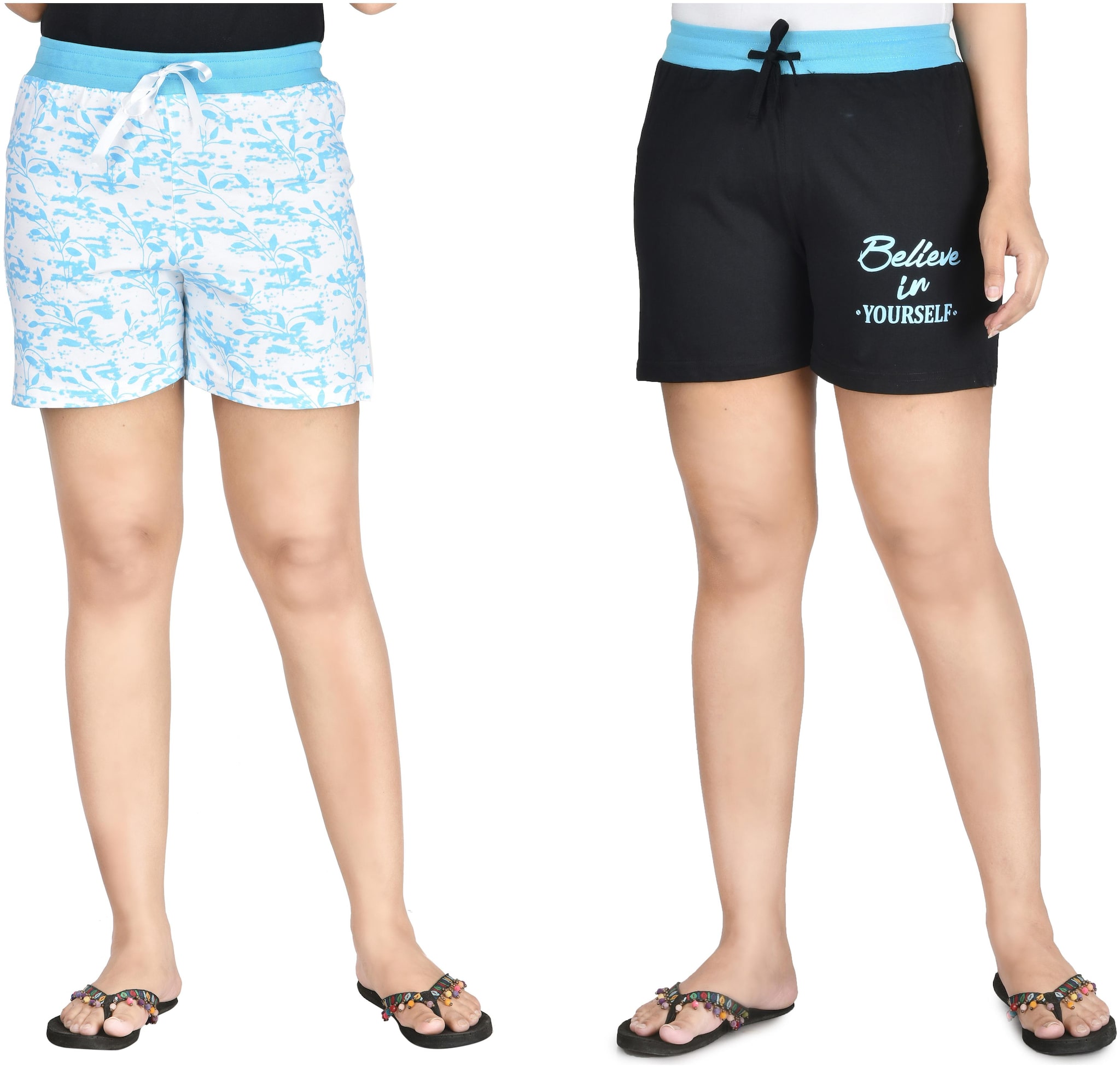 

CLUB A9 Women Printed Regular shorts - Assorted