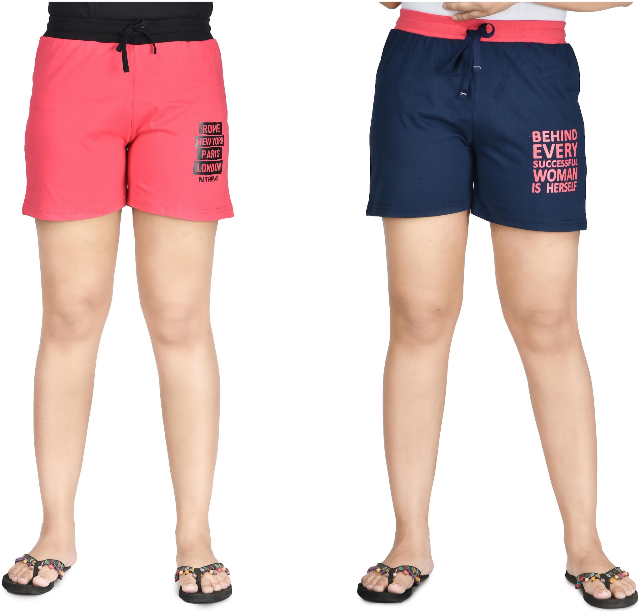 

CLUB A9 Women Printed Regular shorts - Assorted