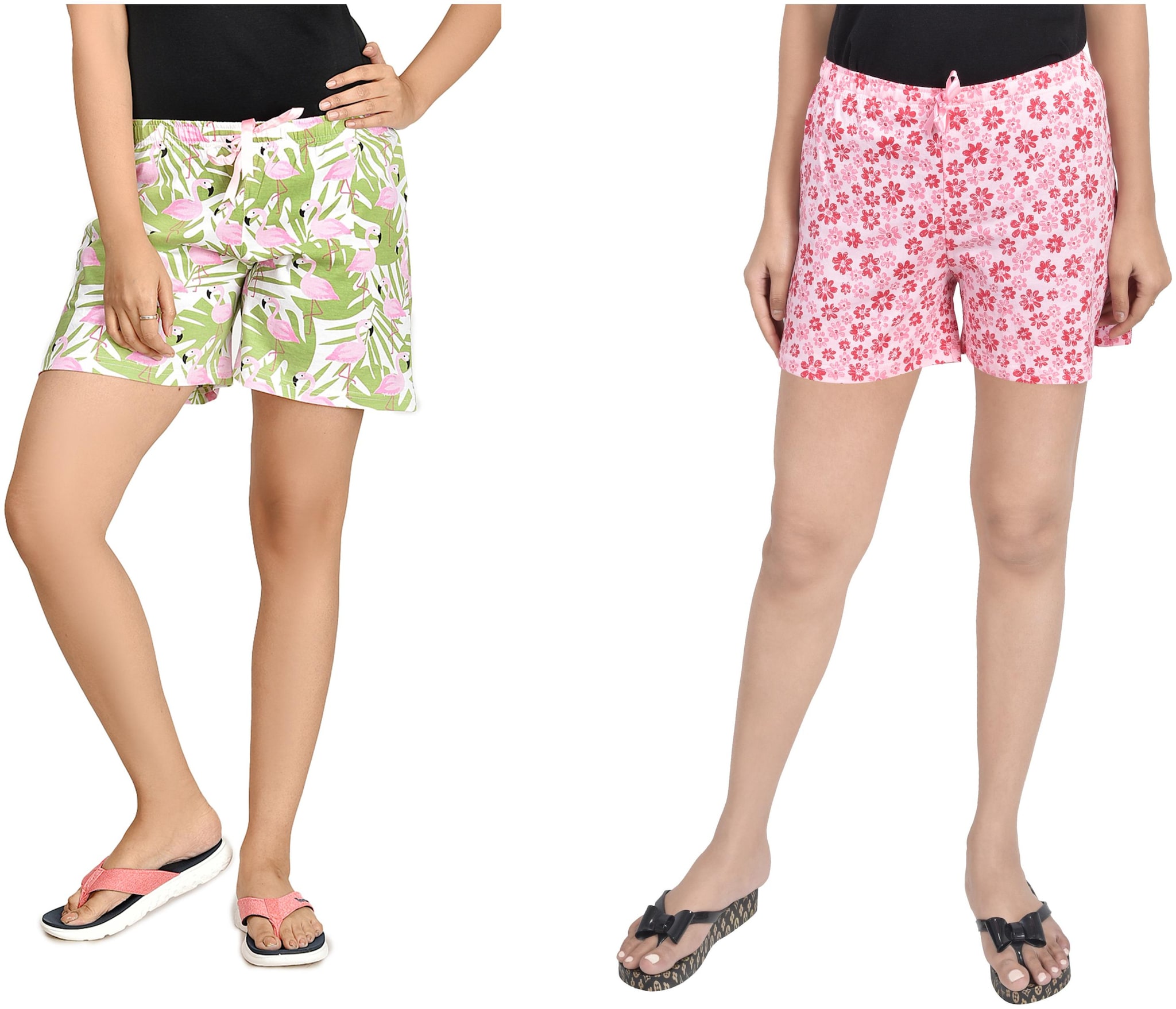 

CLUB A9 Women Printed Regular shorts - Assorted