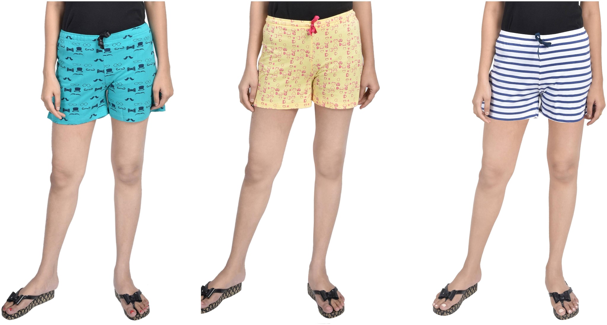 

CLUB A9 Women Printed Regular shorts Hot pants - Multi