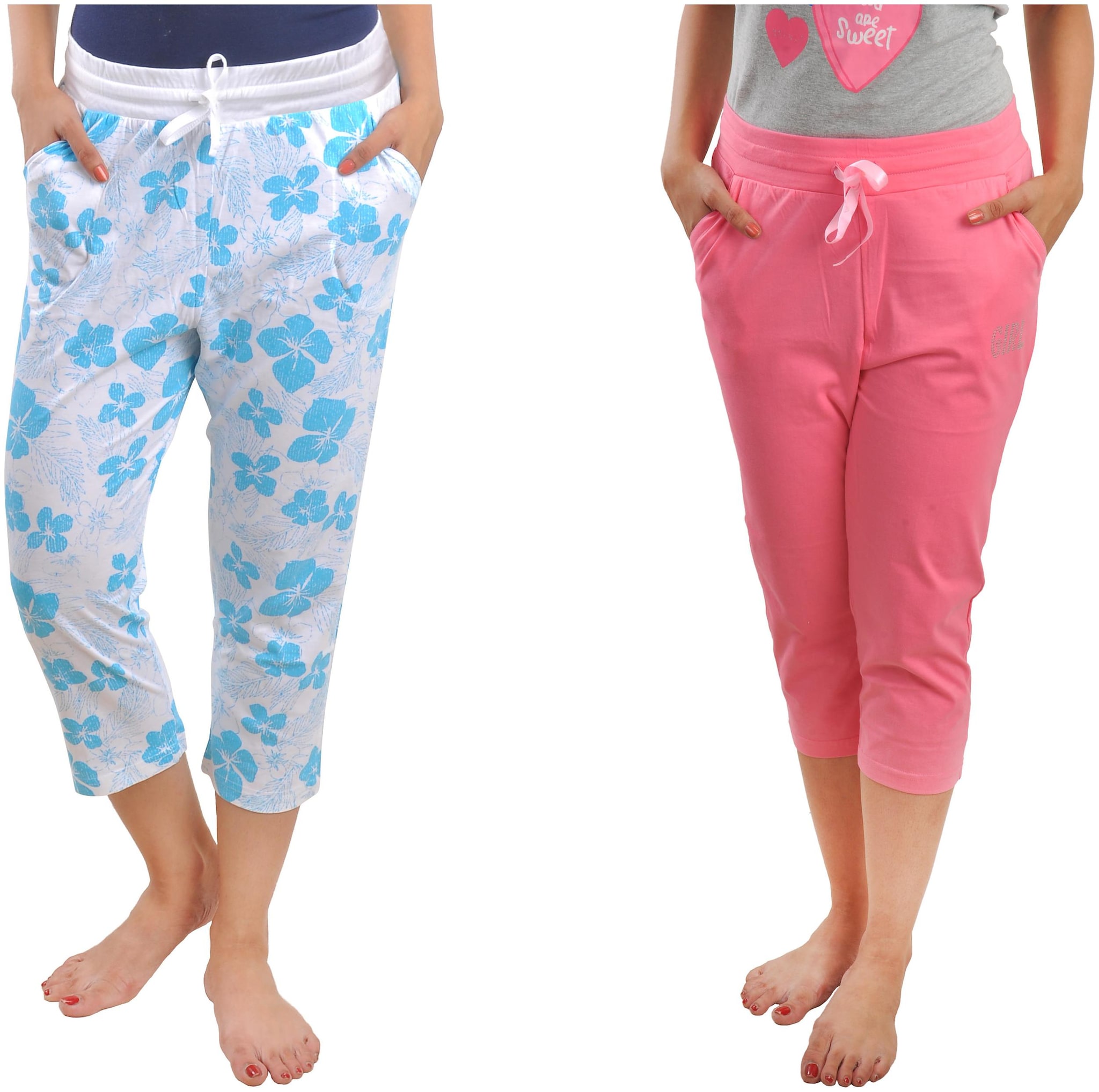 

CLUB A9 Women Printed Regular capri - Multi