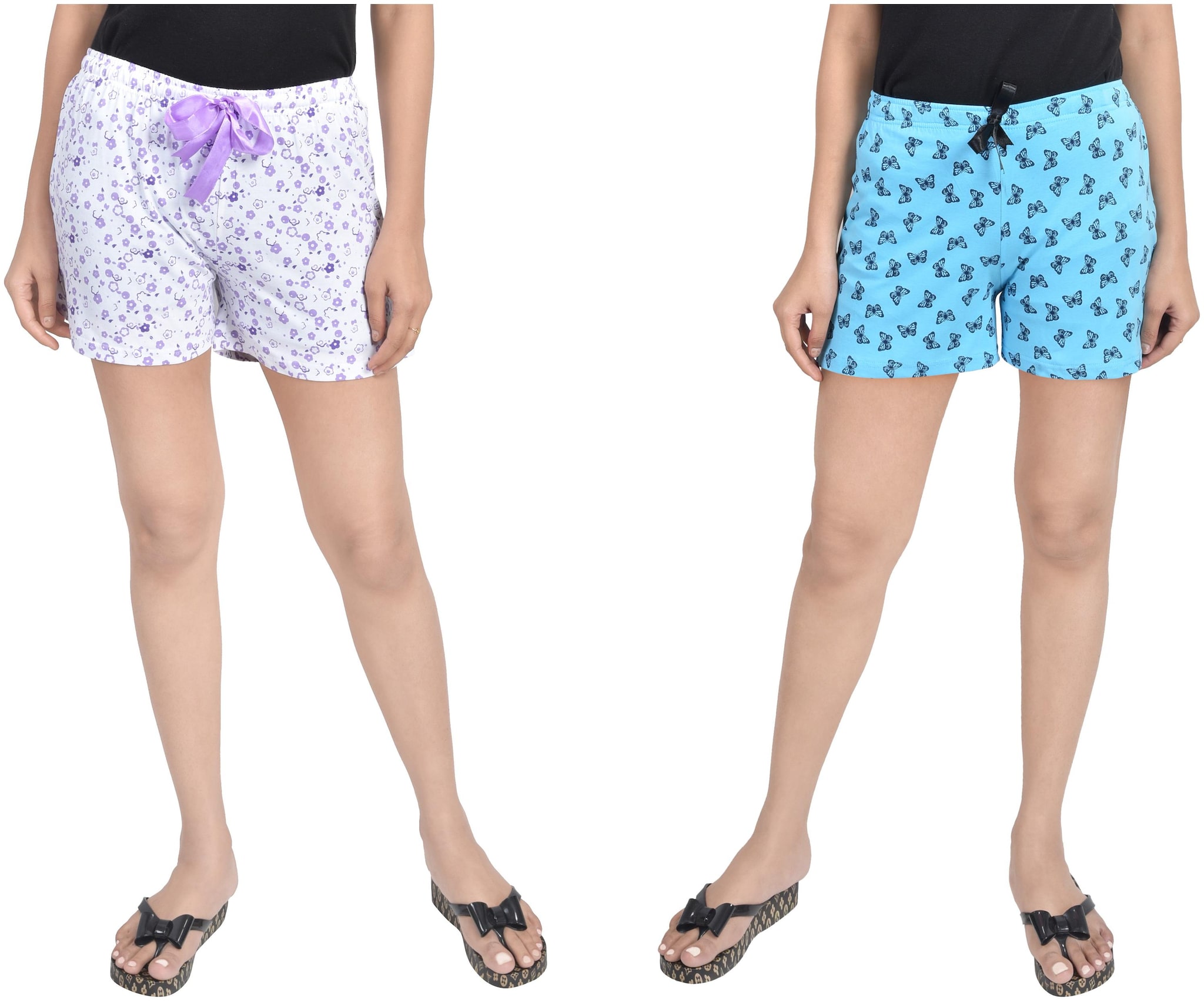 

CLUB A9 Women Printed Regular shorts - Multi