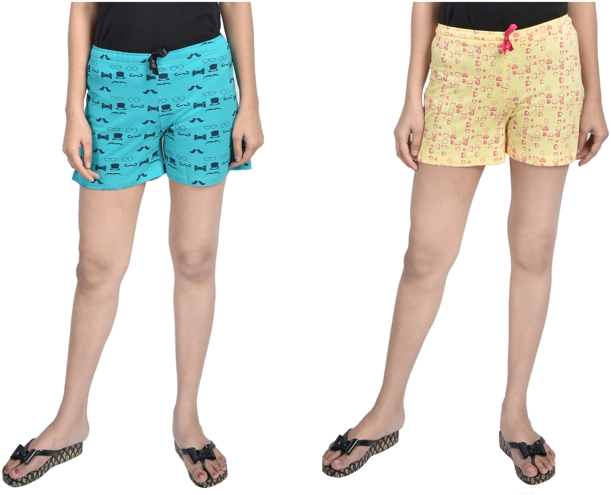 

CLUB A9 Women Printed Regular shorts - Multi