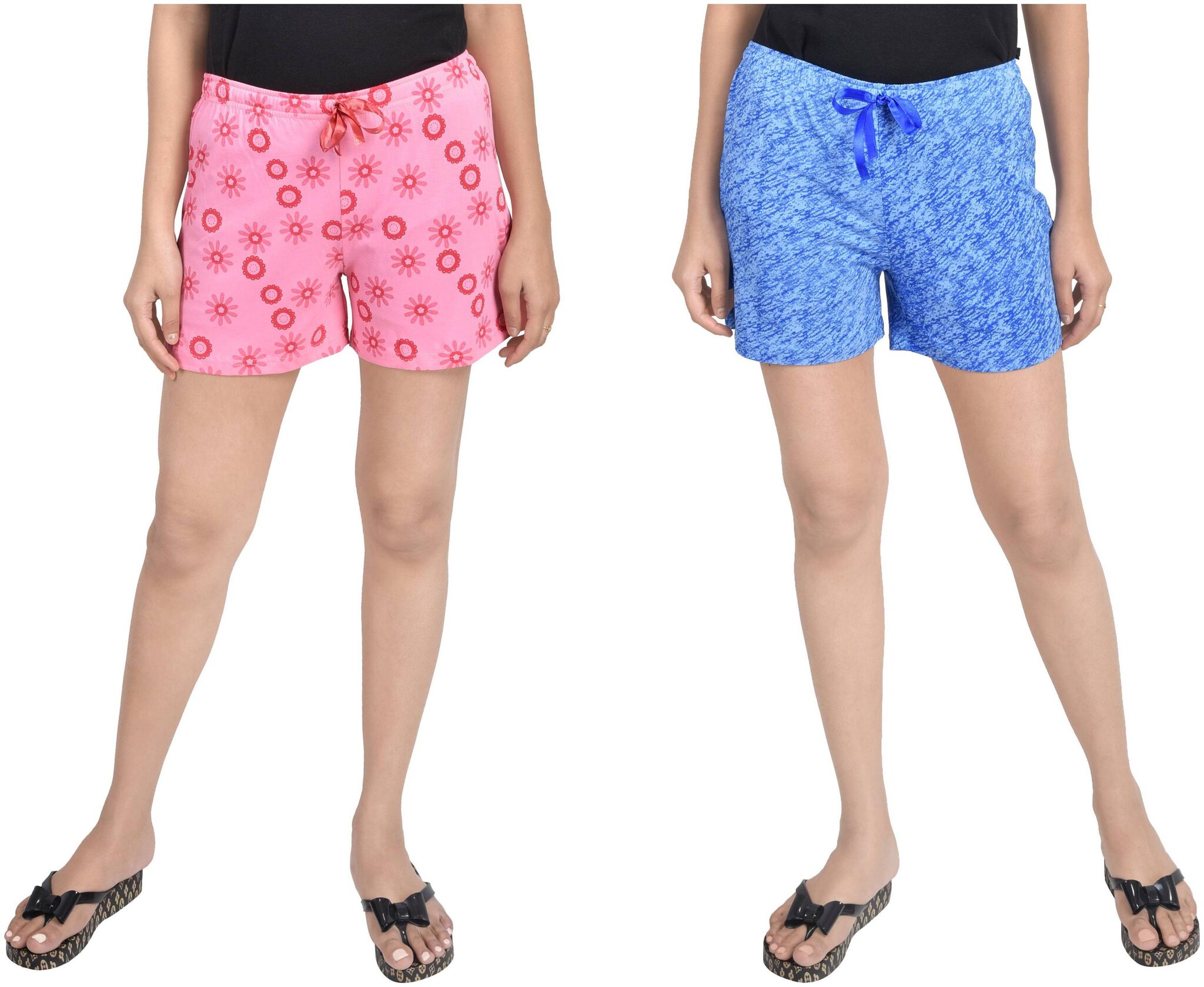 

CLUB A9 Women Printed Regular shorts - Multi