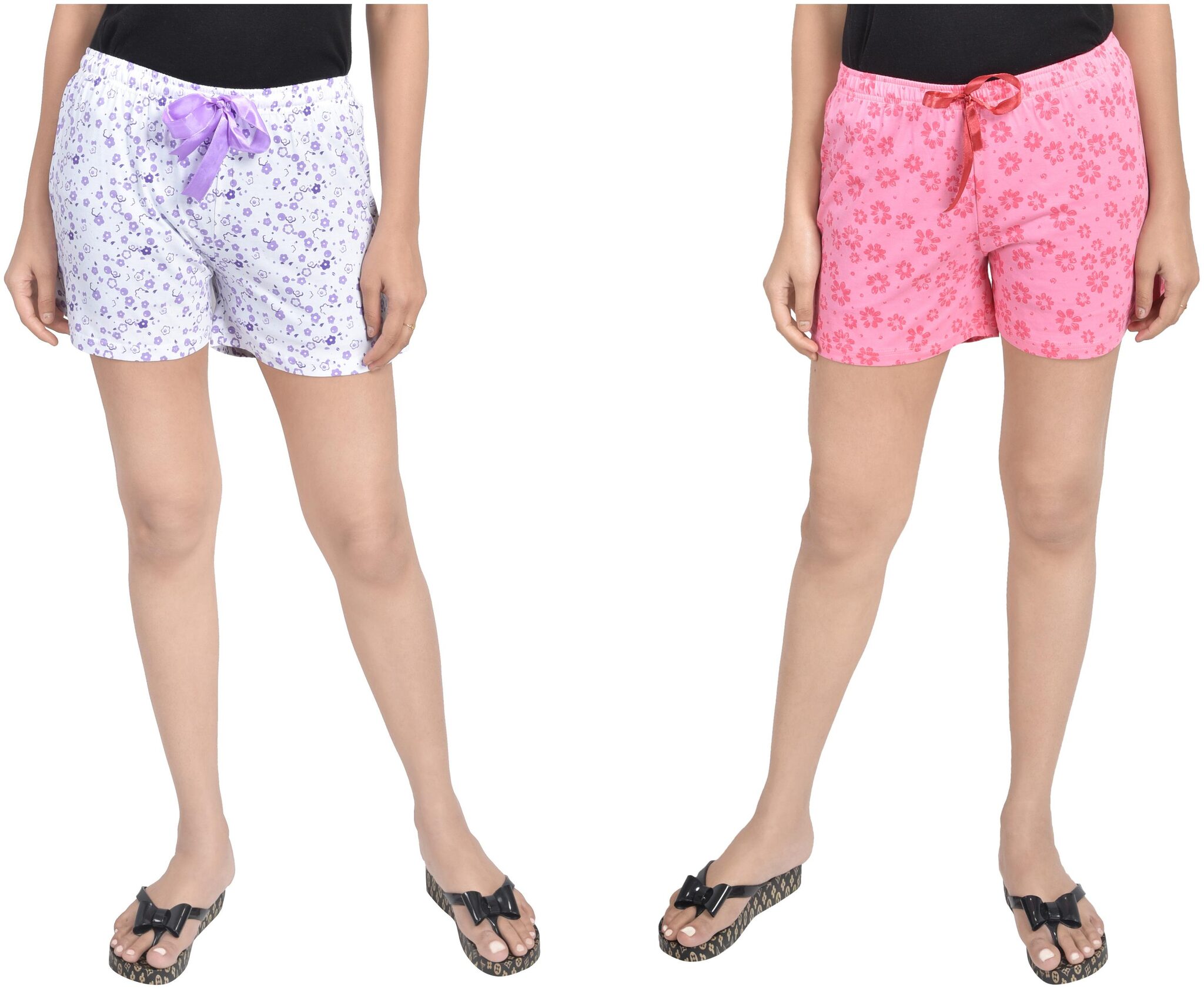 

CLUB A9 Women Printed Regular shorts - Multi