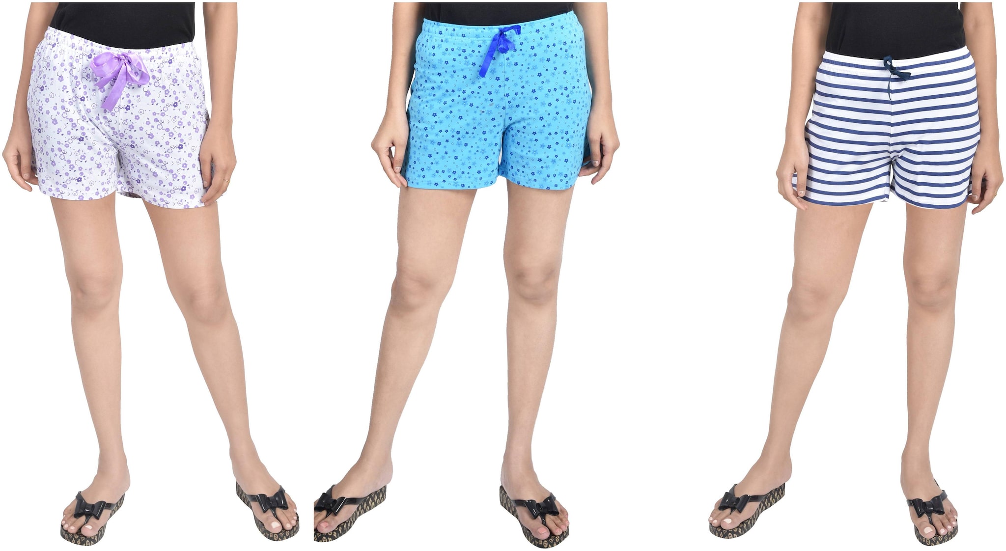 

CLUB A9 Women Printed Regular shorts Hot pants - Multi