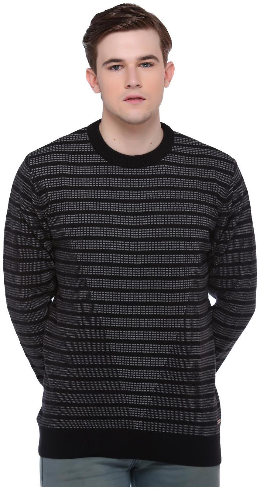

Club York Men Black Round neck Pullover