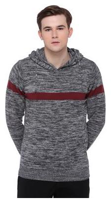 

Club York 100 Cotton Men s Hooded Grindel Sweater For Winter