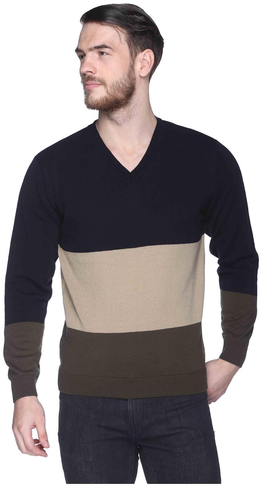 

Club York Men Multi V neck Pullover