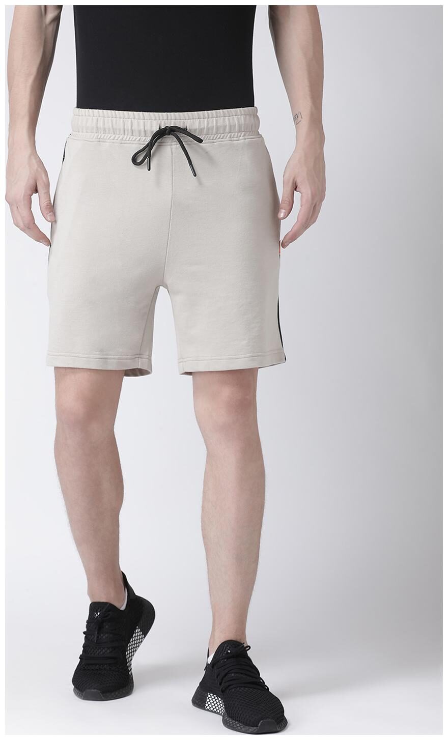

CLUB YORK Men Grey Regular Fit Regular Shorts